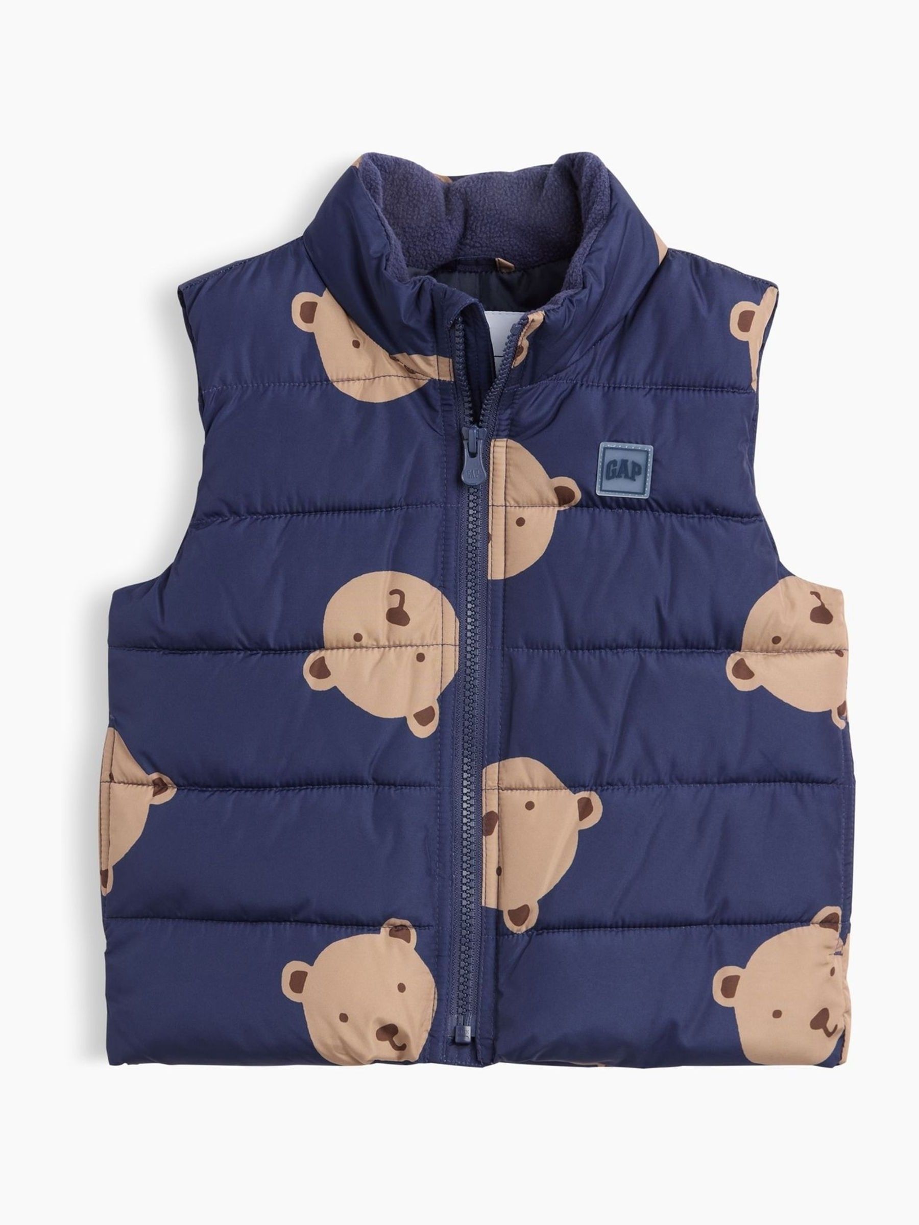 Navy Brannan Bear - Puffer Vest