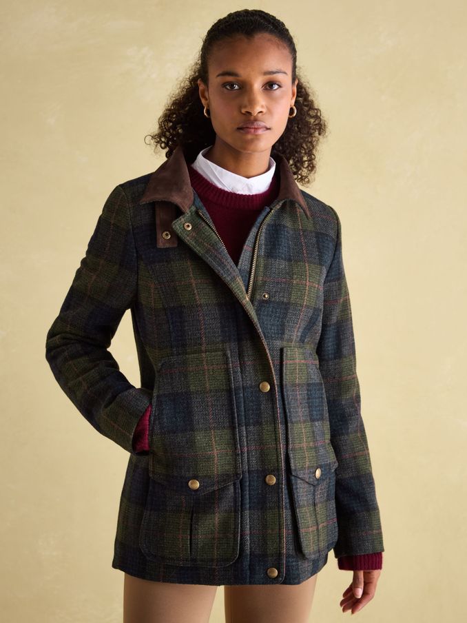 Fieldcoat Navy/Khaki Tweed Jacket (151959) | £249
