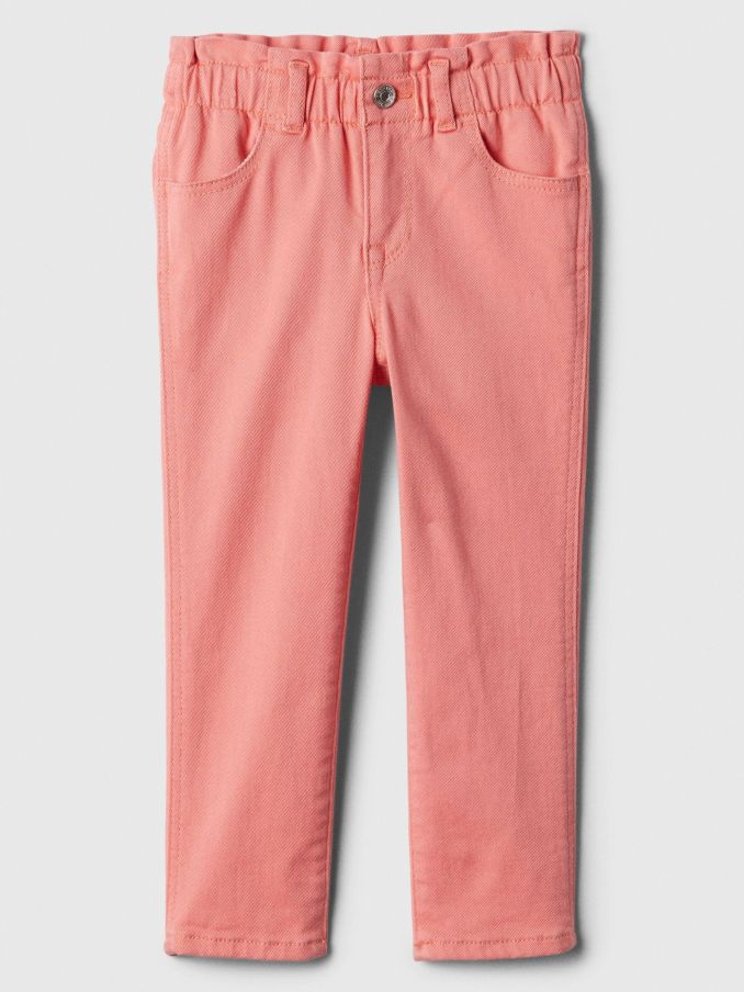 Pink Paperbag Mom Jeans (6mths-5yrs) (154543) | £10