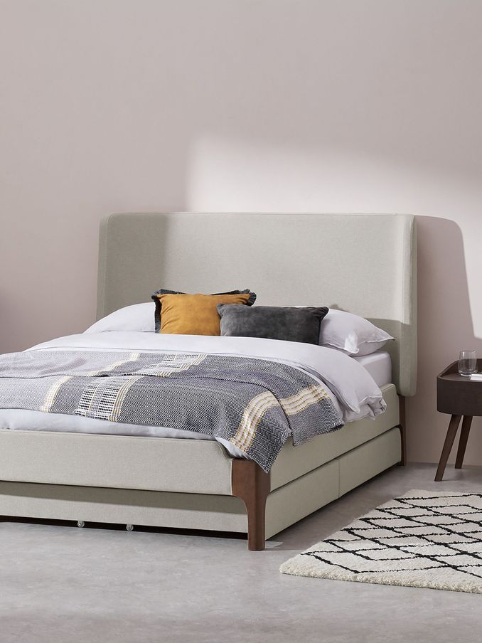 Drawer Storage Bed Roscoe in Salcombe Beige (154956) | £849 - £1,049