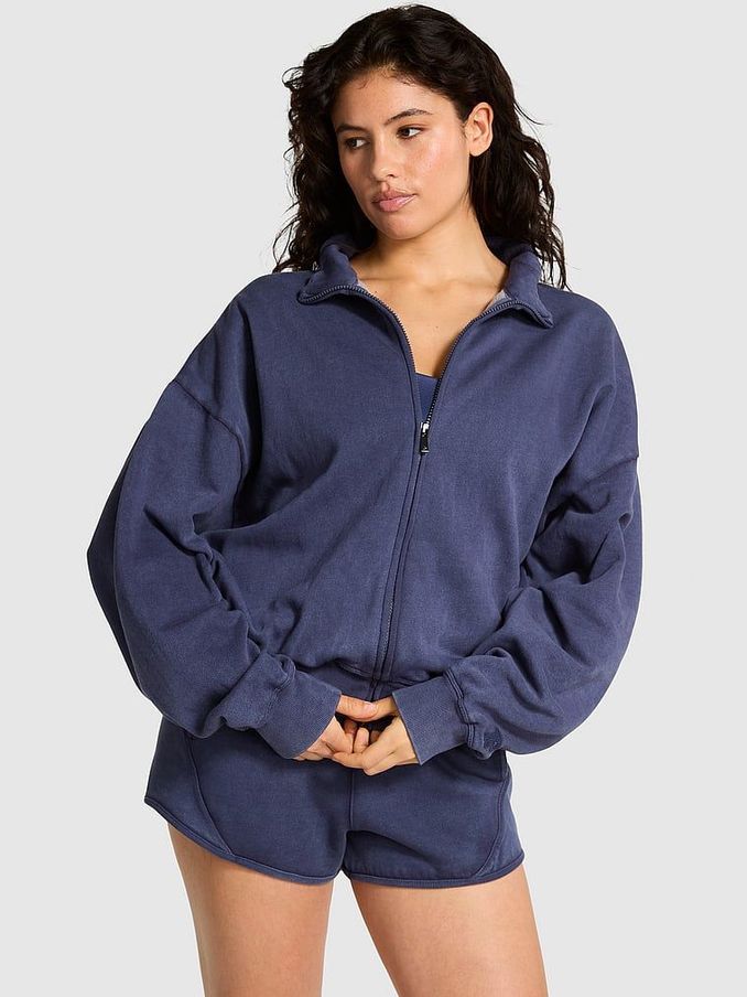 Midnight Navy Blue Fleece Jacket (162050) | £22