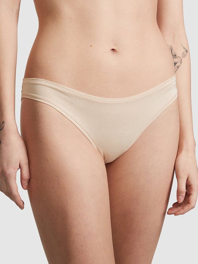 Marzipan Nude Bikini Cotton Knickers (162165) | £4