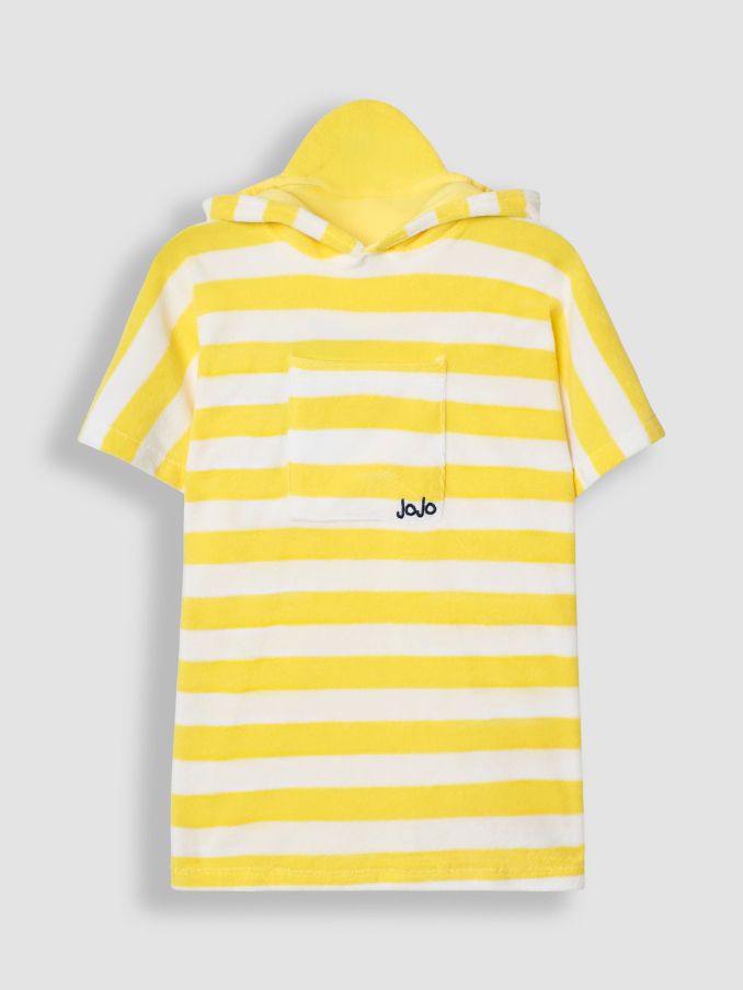 Duck Towelling Hooded Robe in Yellow (170809) | £24