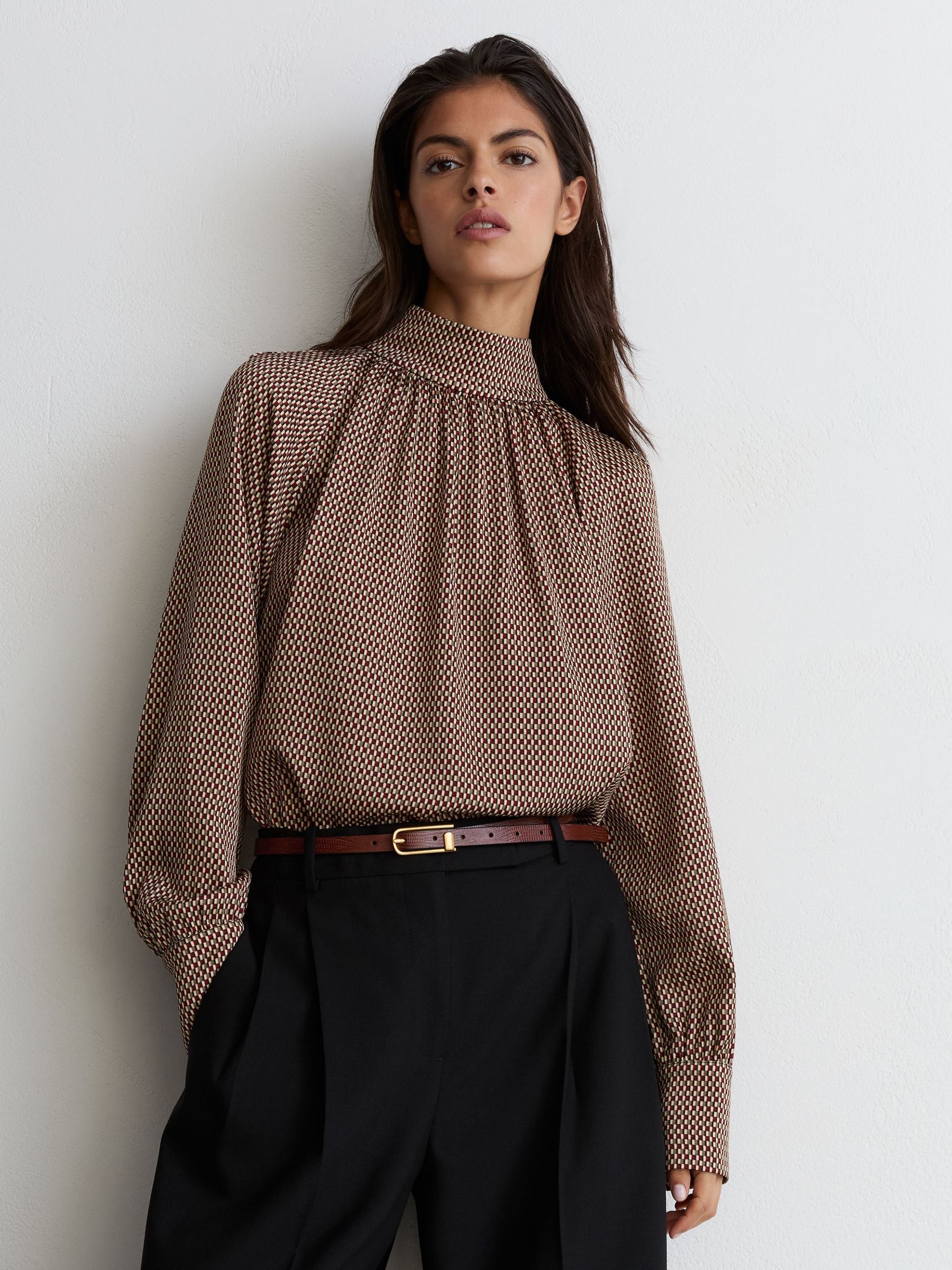 Tan - Thin Leather Half-keeper Belt
