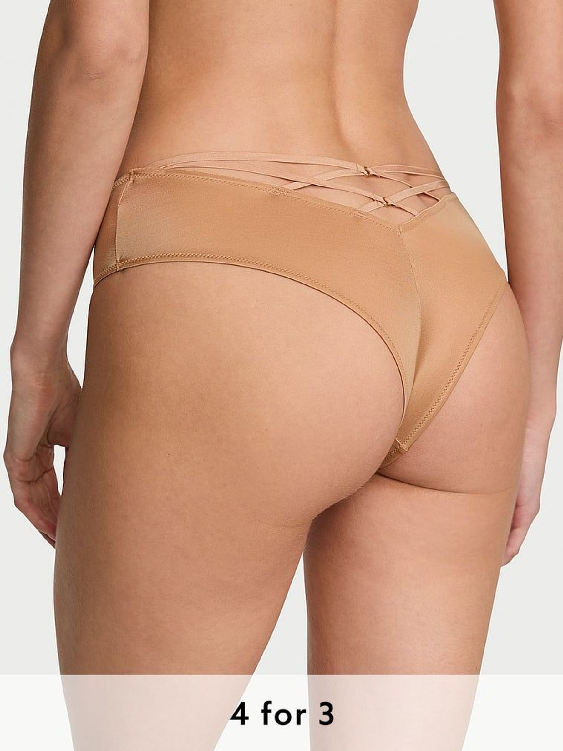 Champagne Nude Cheeky Knickers (187475) | £18