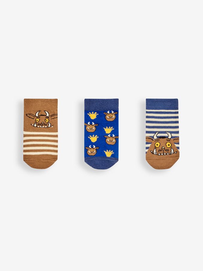 Brown 3-Pack The Gruffalo Socks (188800) | £8