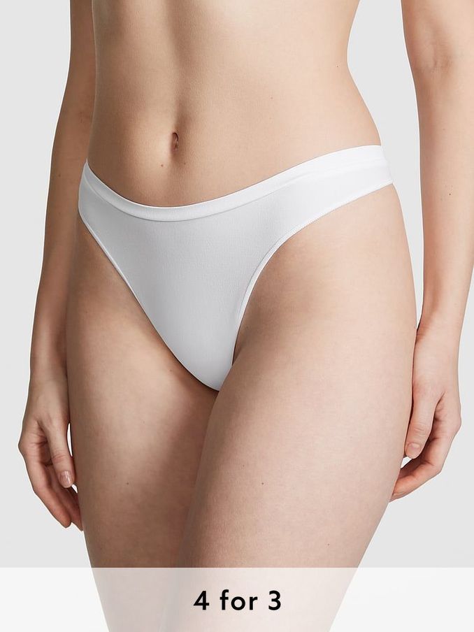 White Thong Knickers (189380) | £9