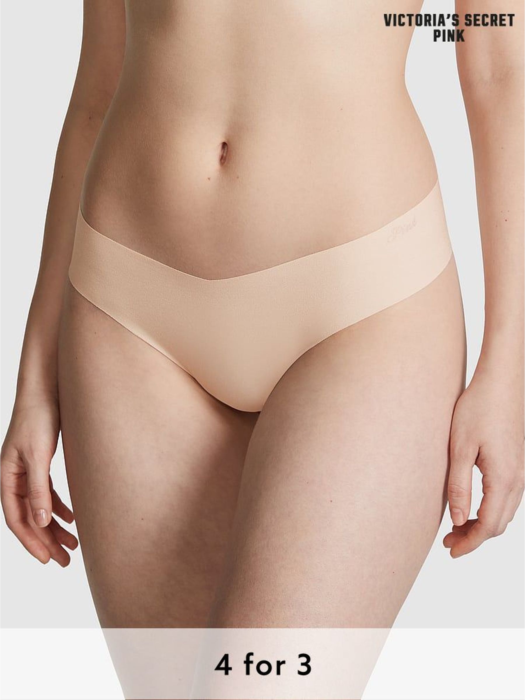 Nude Marzipan Thong Knickers (190145) | £9
