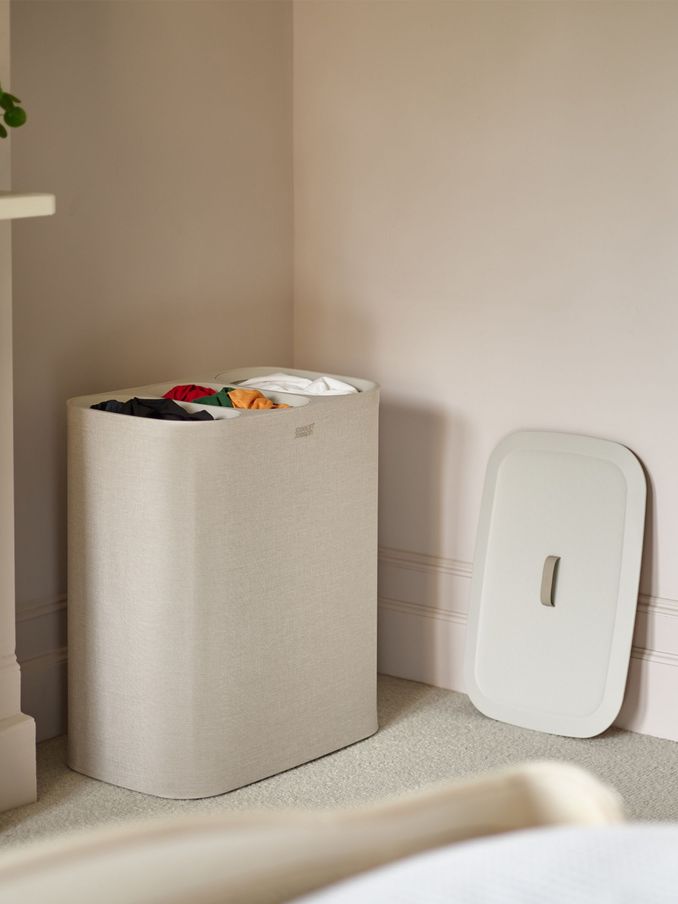 Joseph Joseph Ecru Tota Trio 90L Laundry Separation Basket (195858) | £120