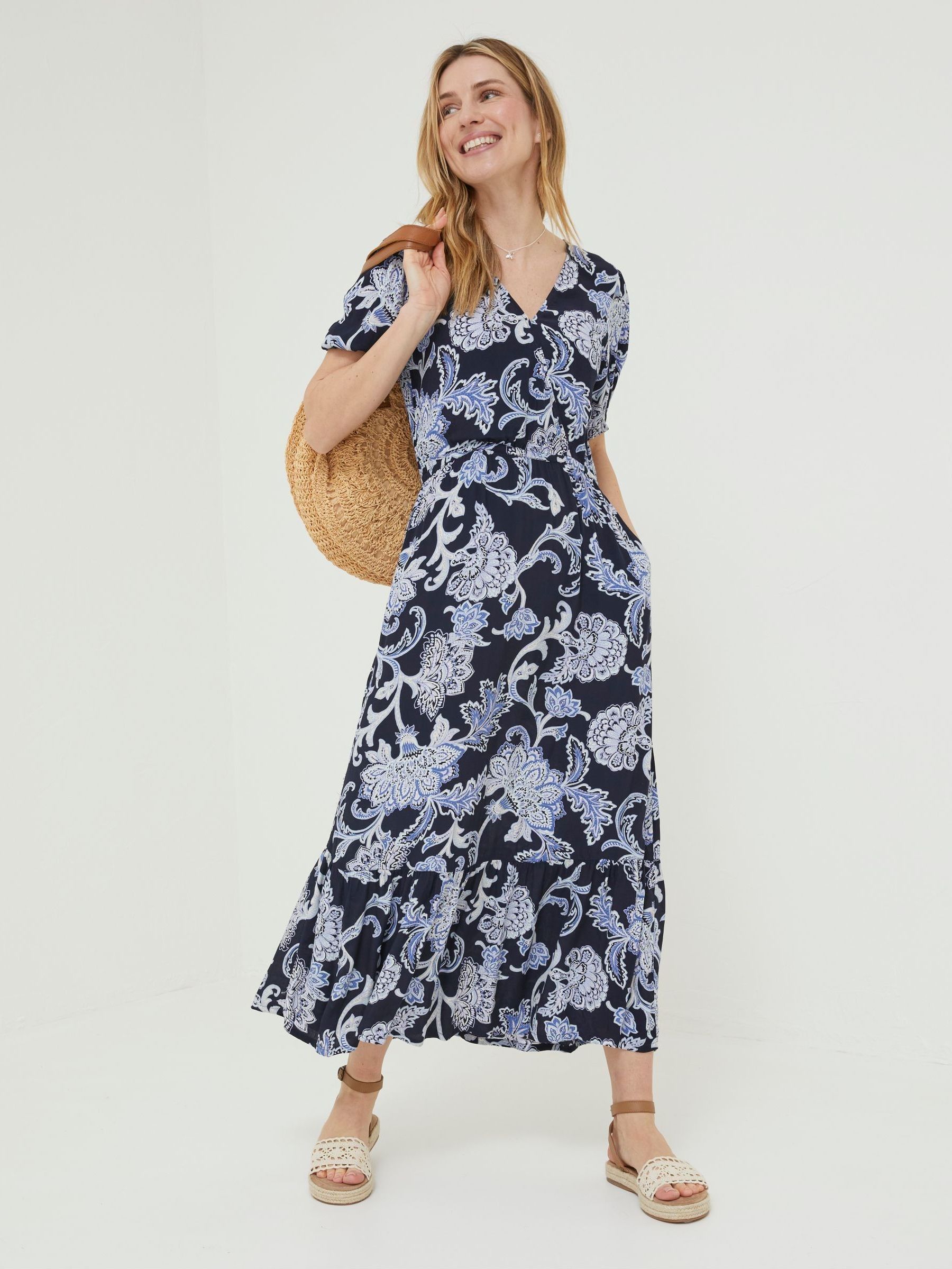 Blue Palace Maxi Dress (198345) | £45