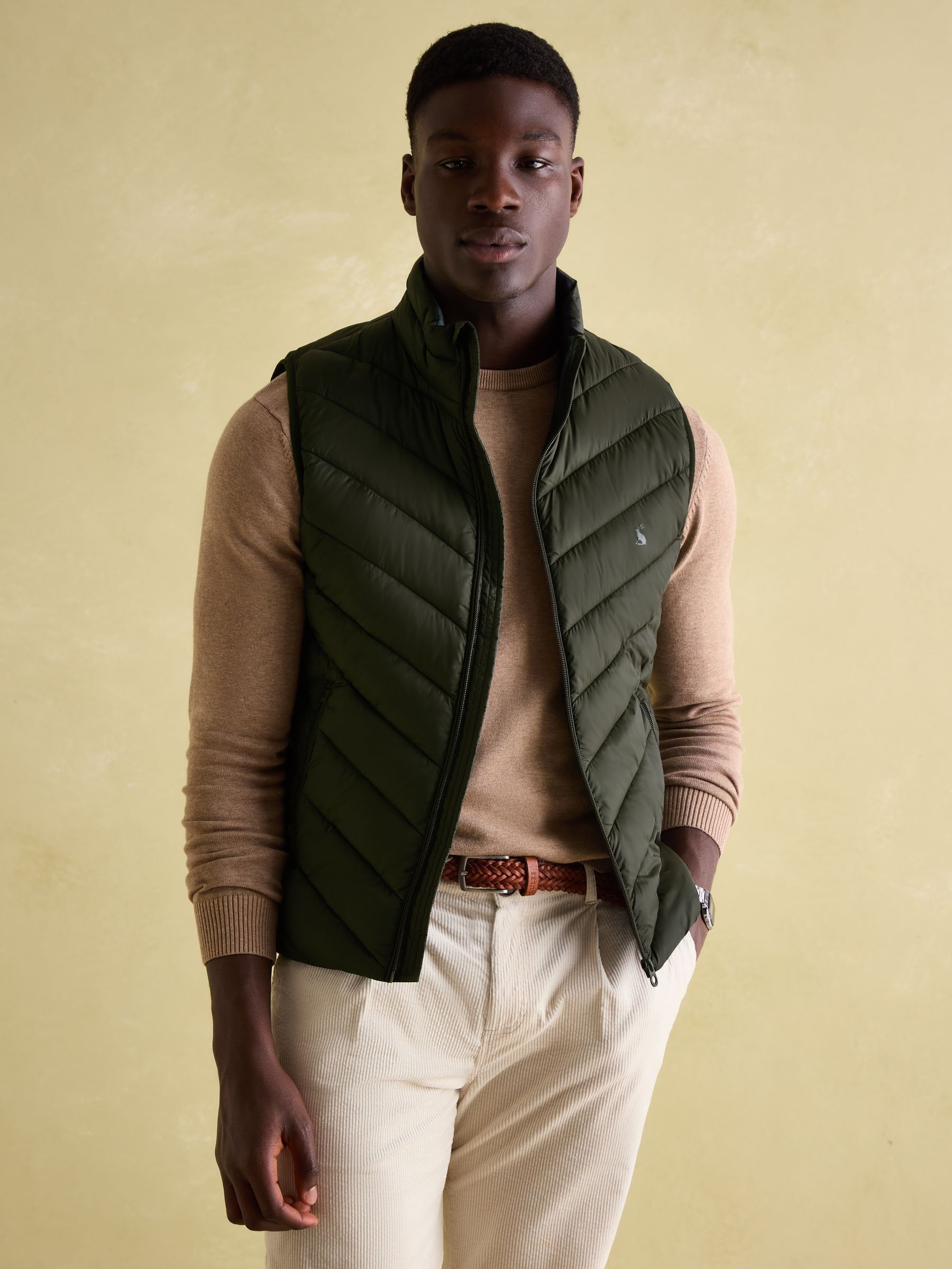 Garrett Green Showerproof Padded Gilet (222173) | £49