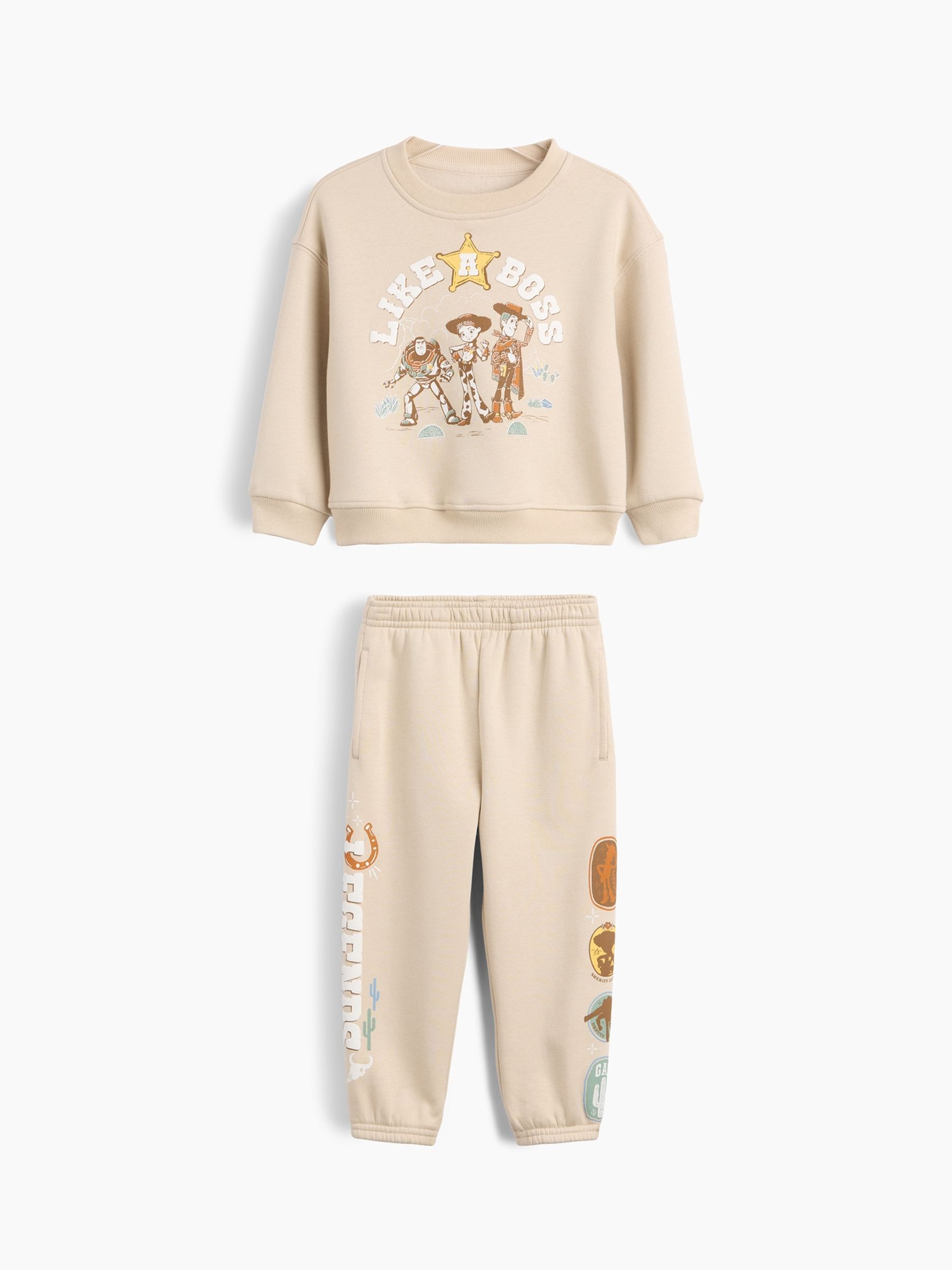 Beige - × Disney Baby And Toddler Vintagesoft Sweat Set