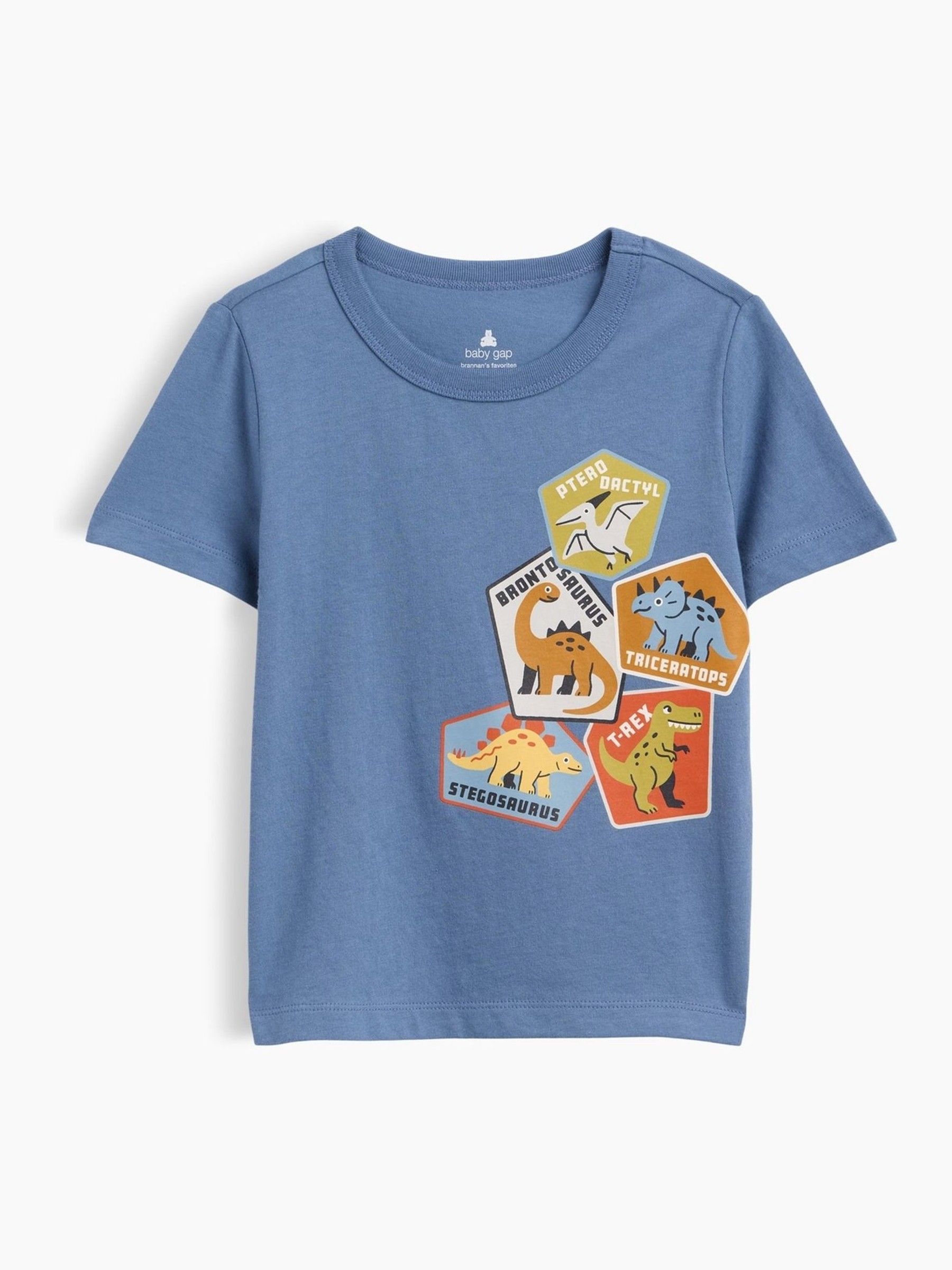 Blue Dinosaur - Logo Graphic Long Sleeve T-shirt