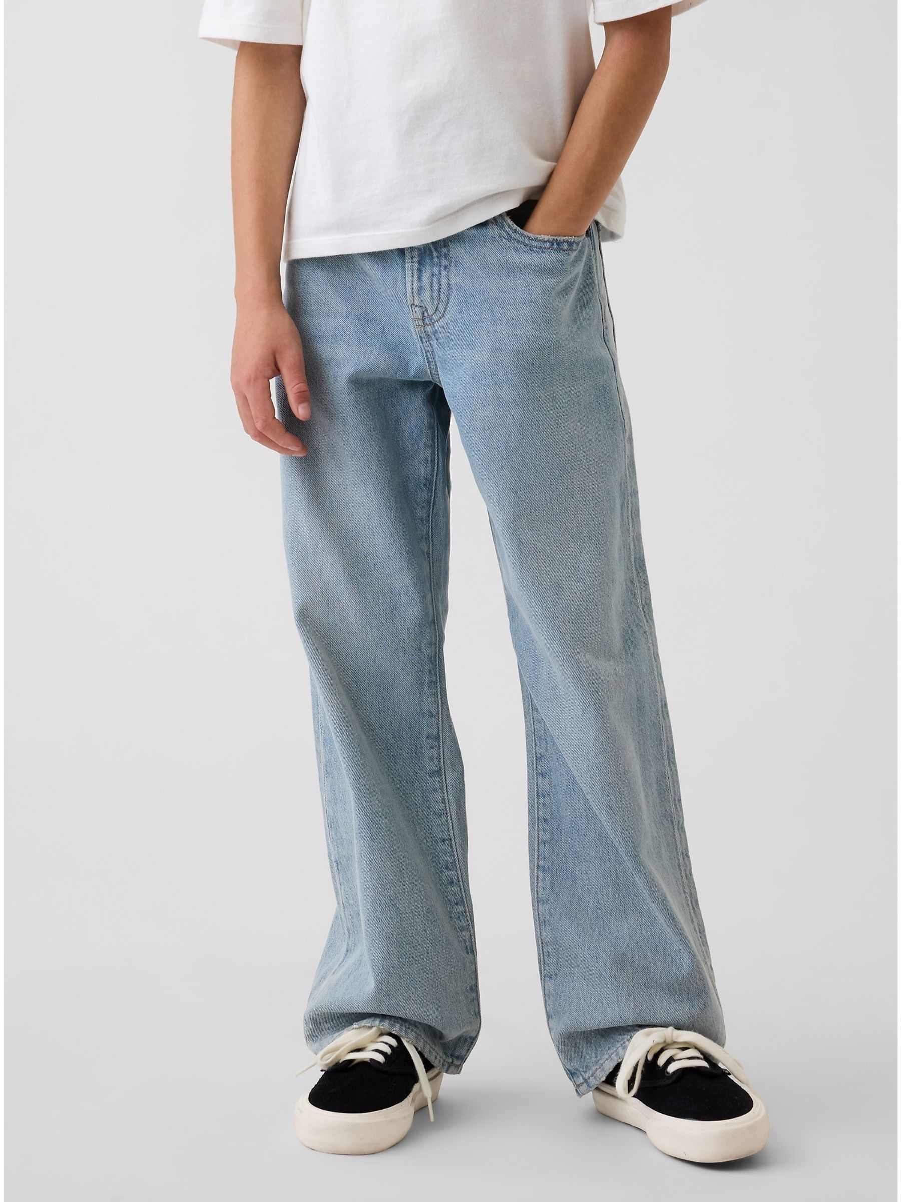 Light Wash - 90s Loose Jeans