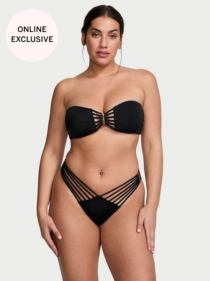 Nero Black Strapless Archive Swim Bikini Top (234659) | £19