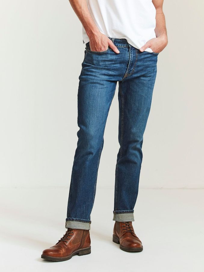 Blue Mid Wash Denim Slim Jeans (273266) | £35
