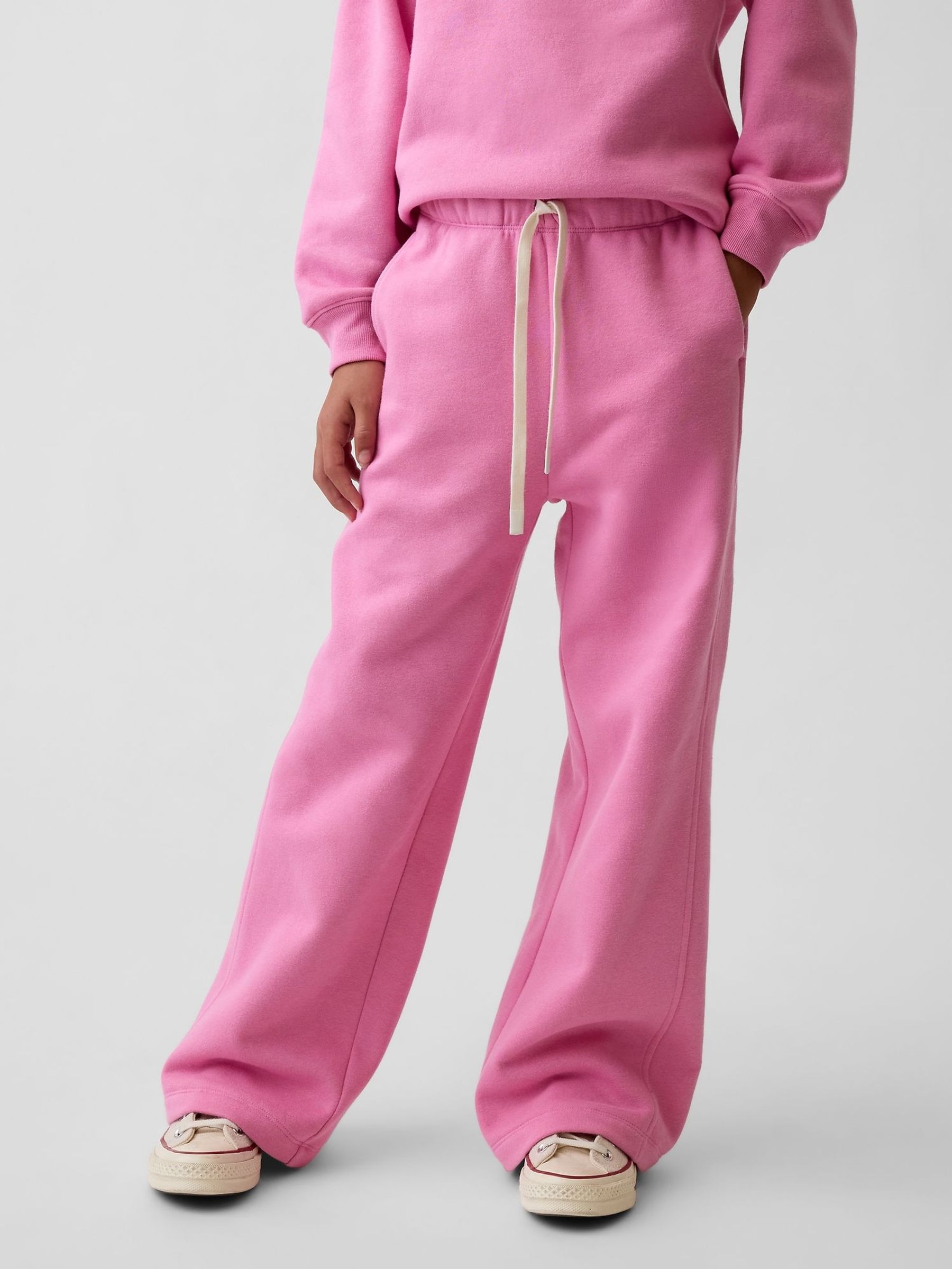 Pink - Vintage Soft Relaxed Joggers
