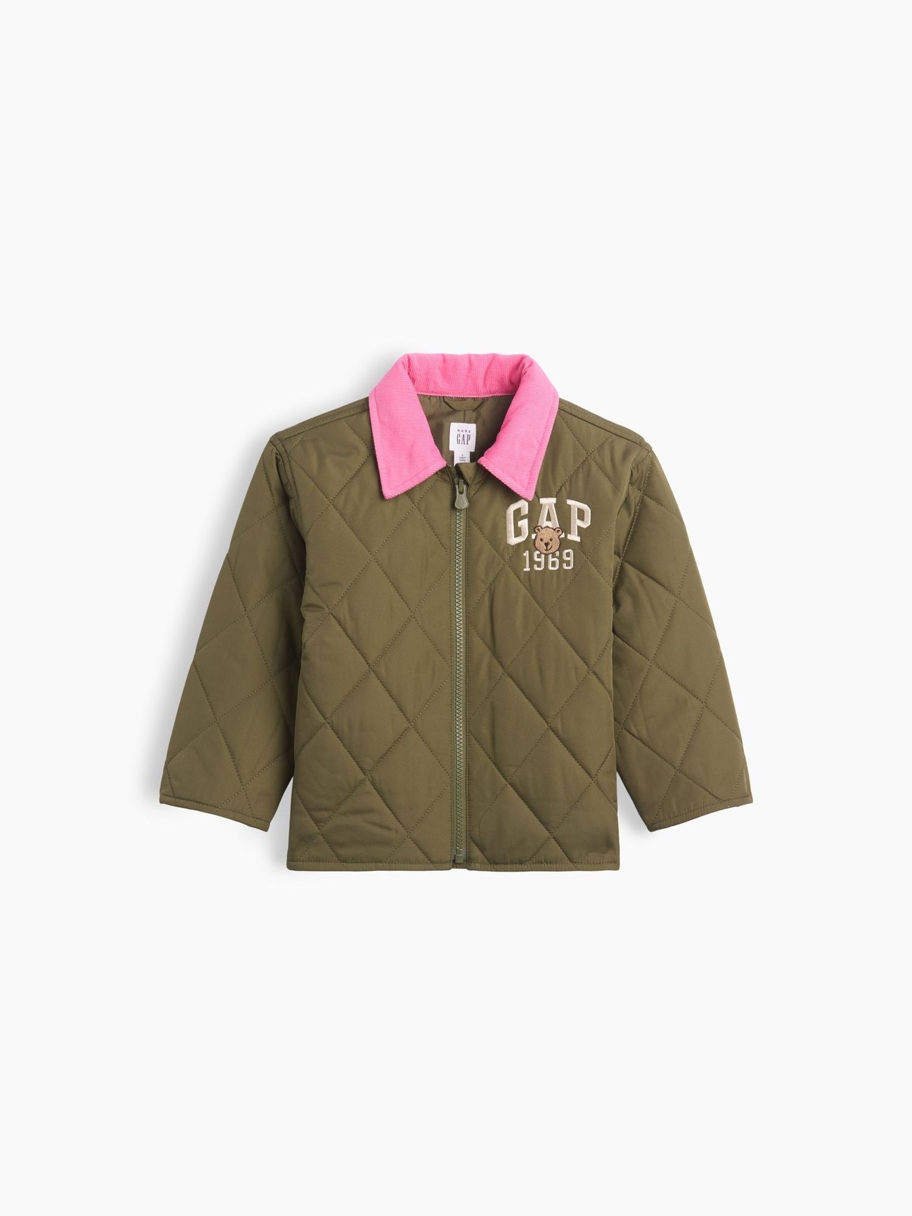 Black - Quilted Barn Jacket