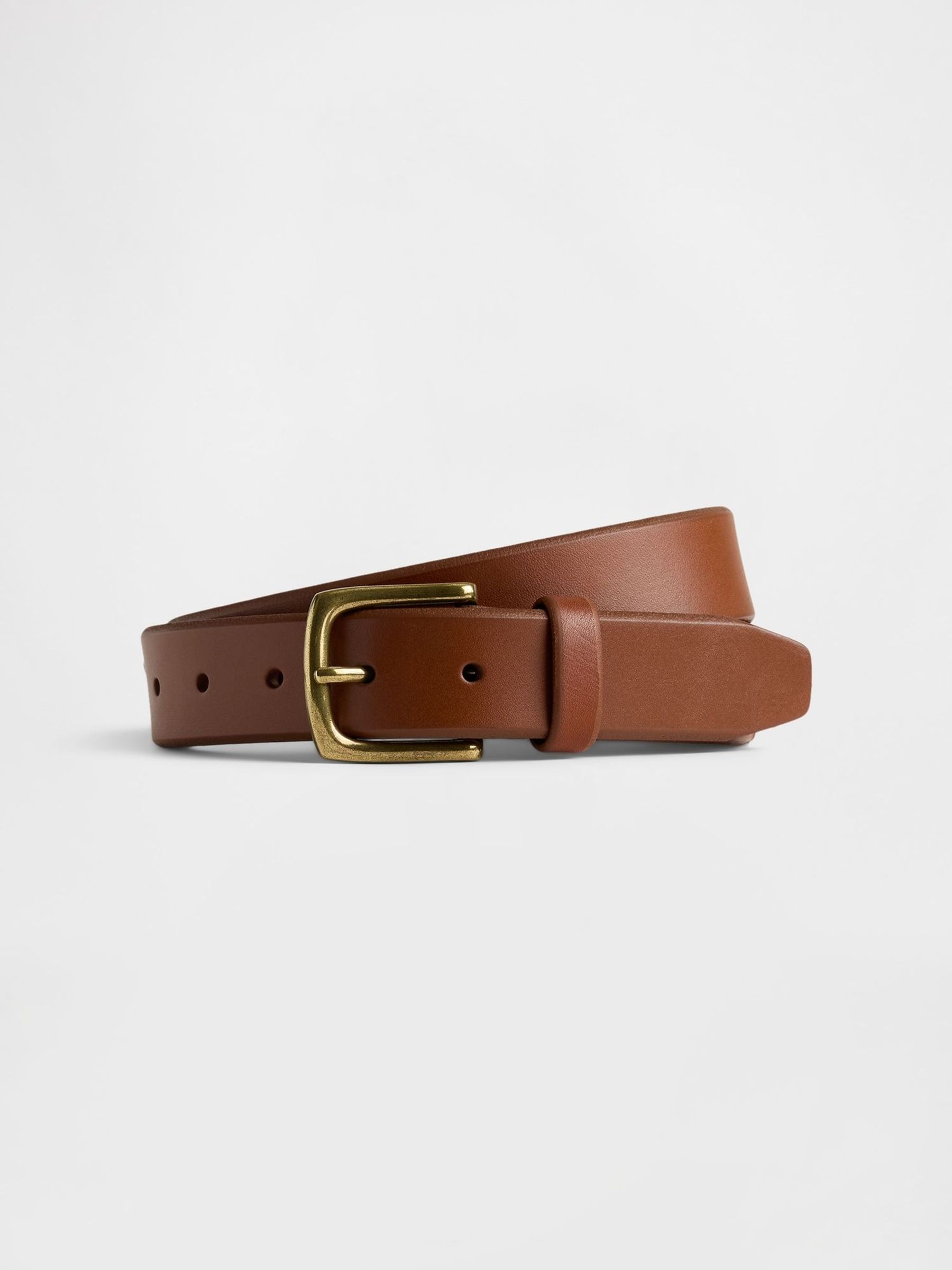 Brown - Regular Leather Belt