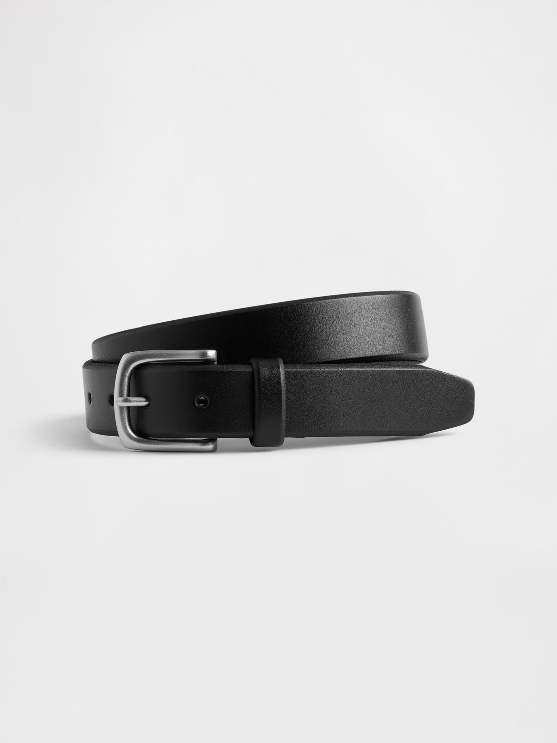 Black - Regular Leather Belt