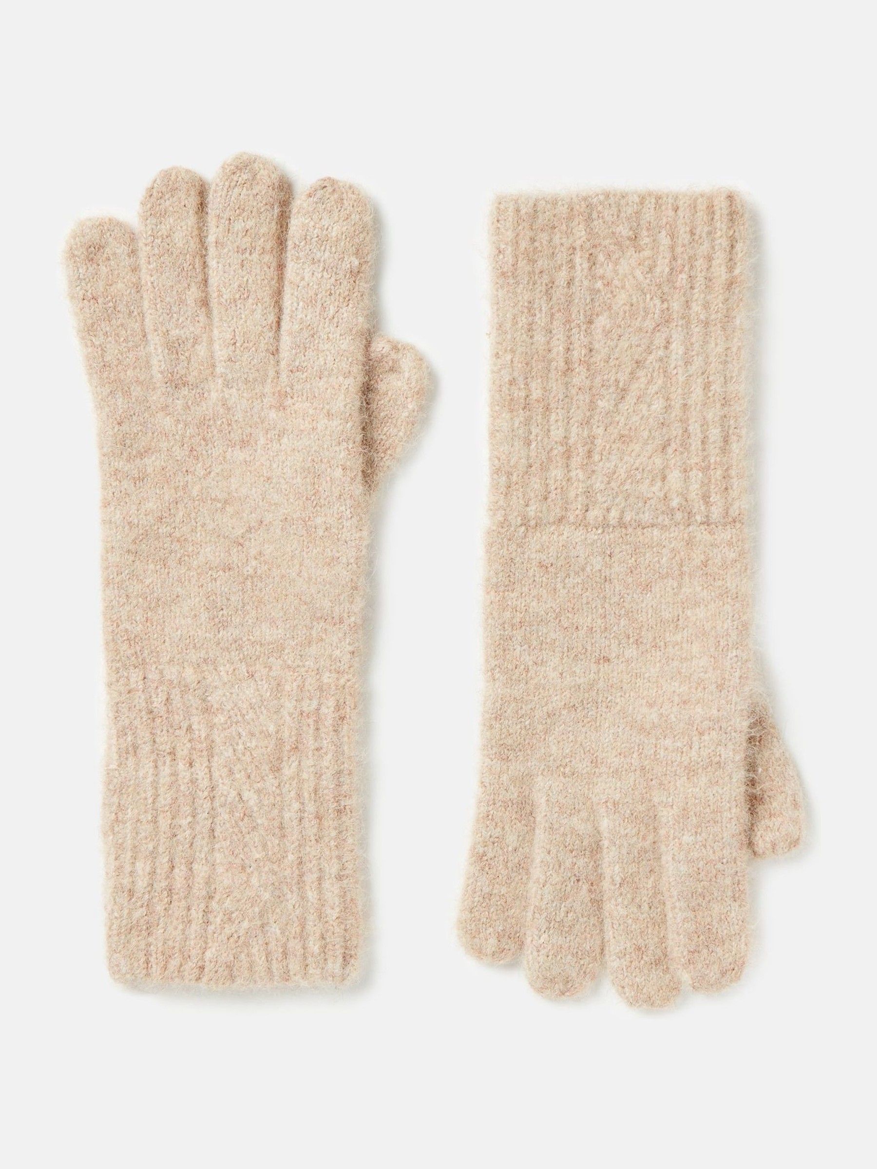 Effie Camel Knitted Gloves (305352) | £16.95