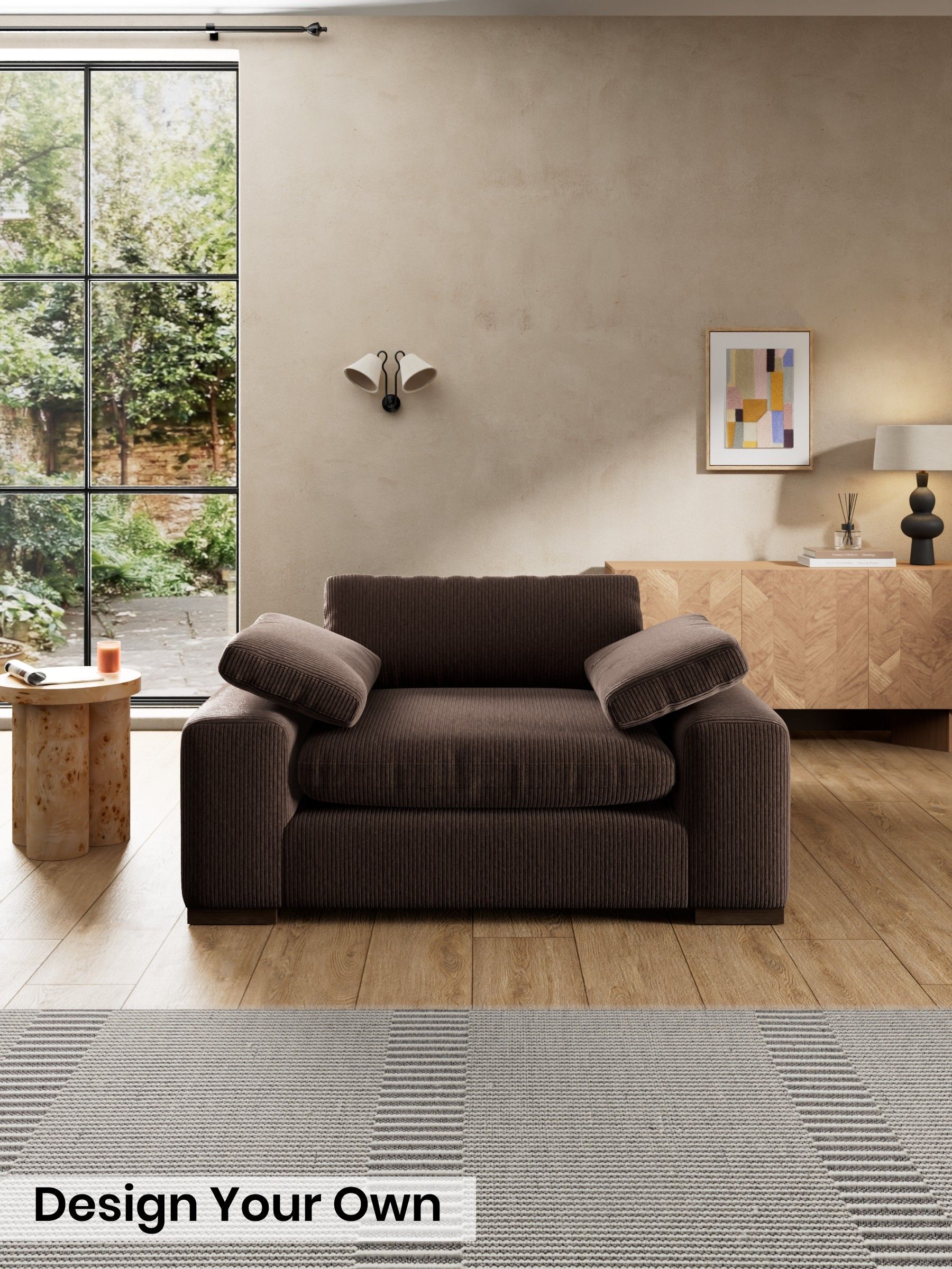 Matt Corduroy/Chocolate Brown - Melbourne By Made