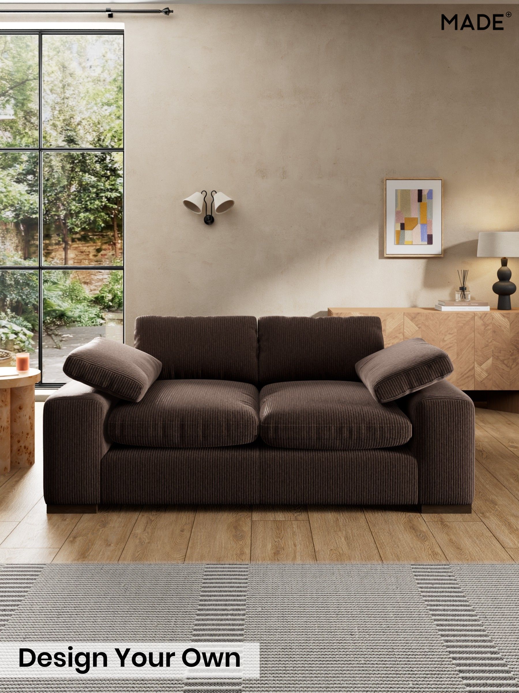 Matt Corduroy/Chocolate Brown - Melbourne By Made