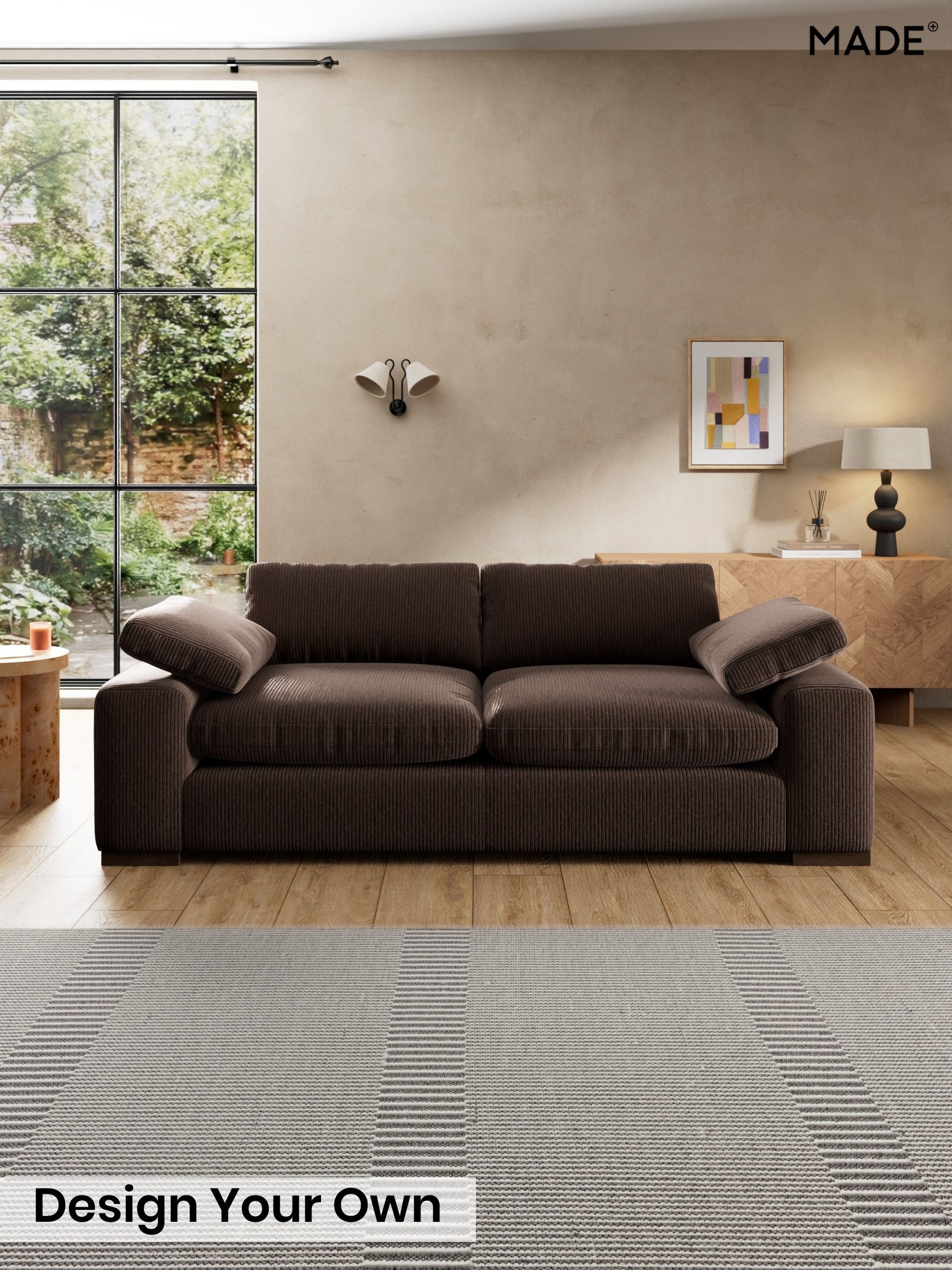 Matt Corduroy/Chocolate Brown - Melbourne By Made