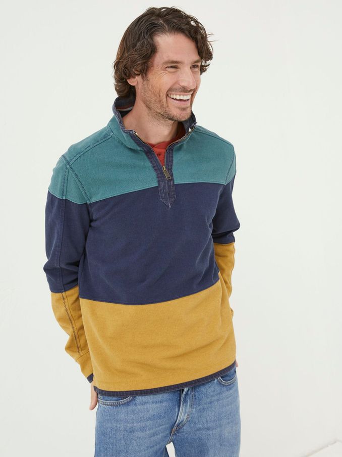 Green Airlie Cut And Sew Sweat Top (308192) | £35