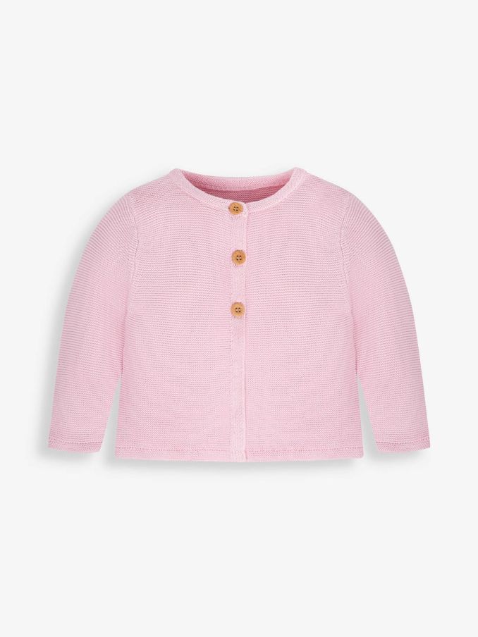 Pink Classic Cotton Cardigan (312386) | £9