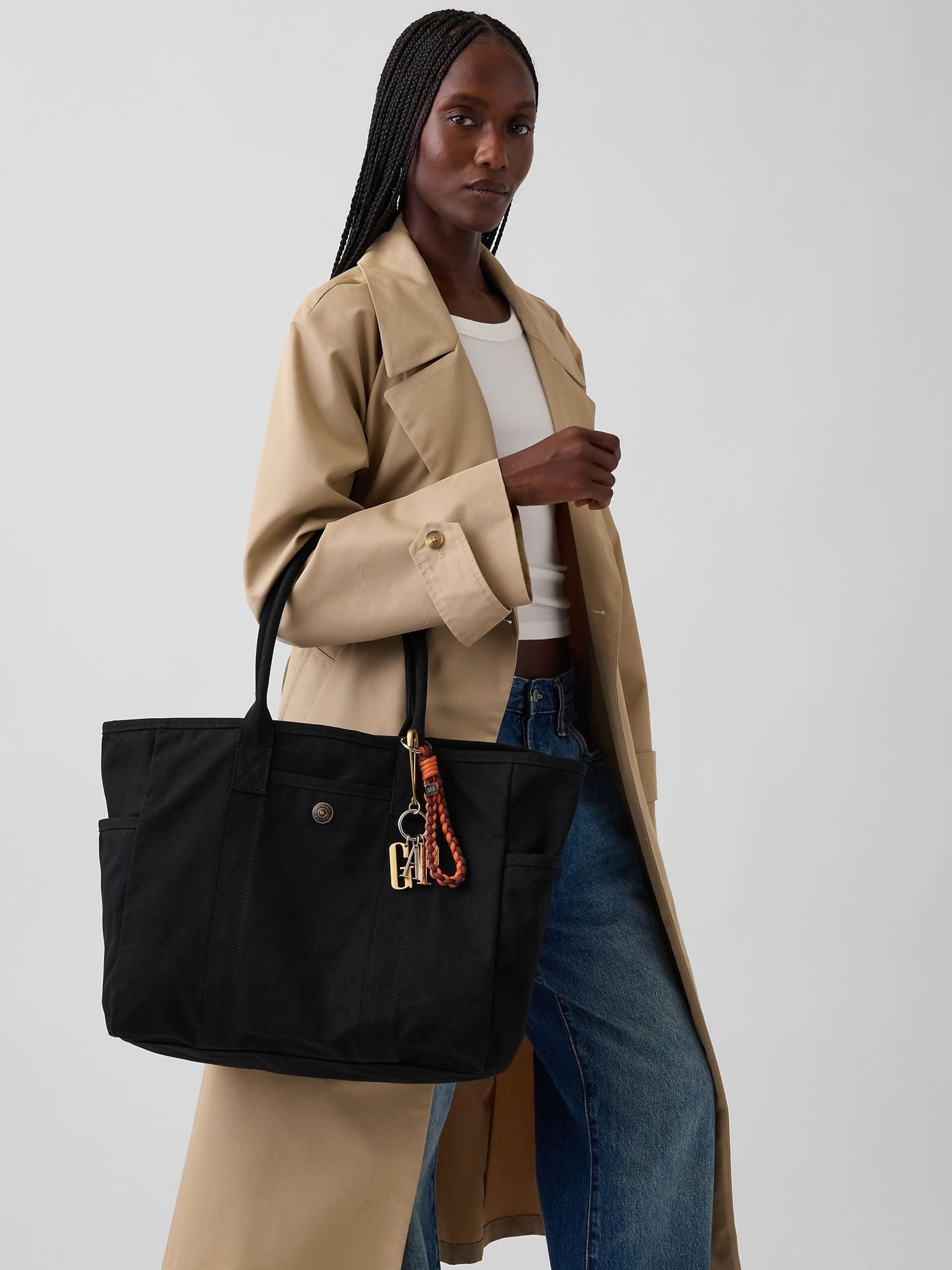 Black - Canvas Favorite Tote Bag