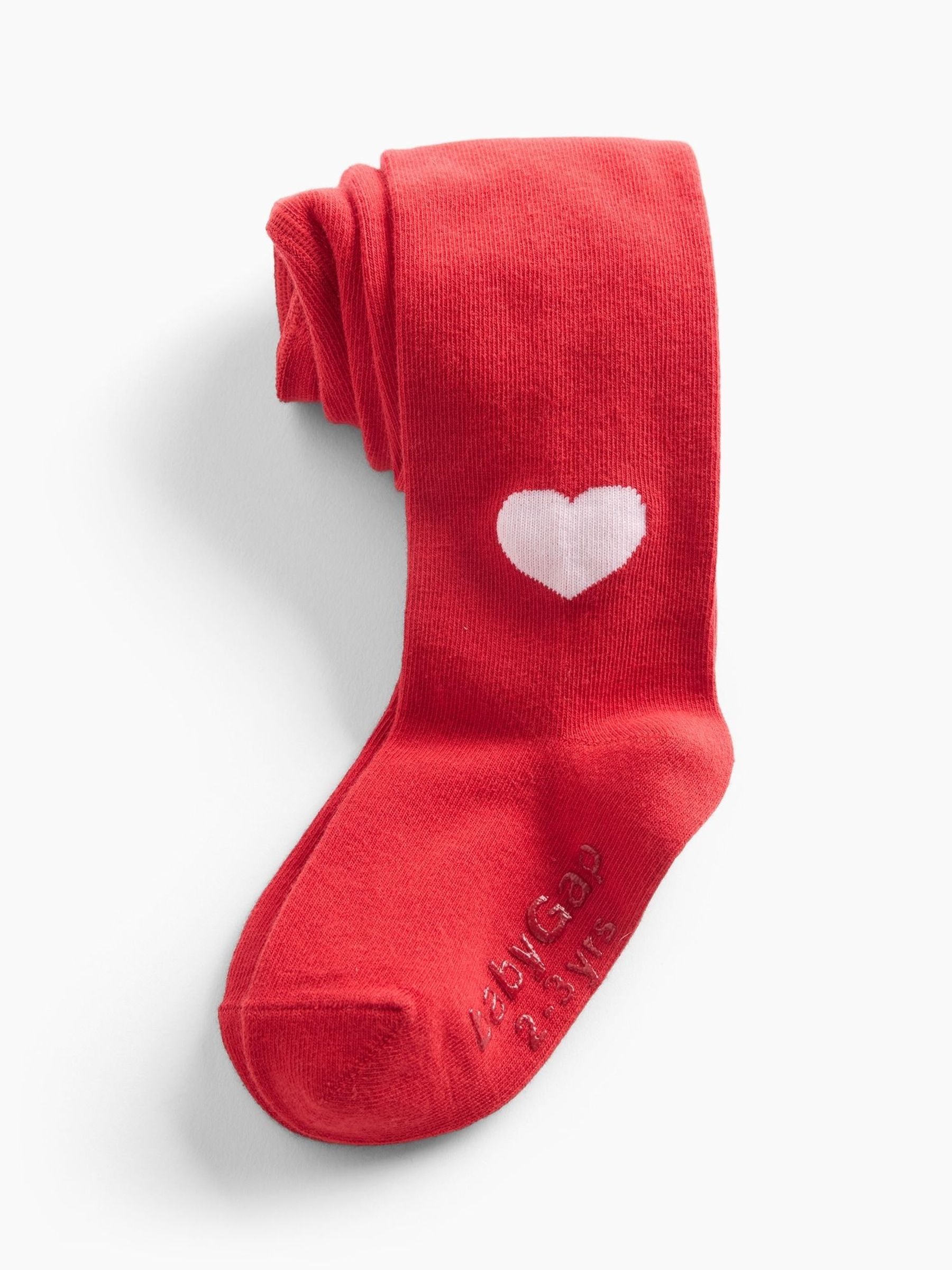 Red - Heart Tights