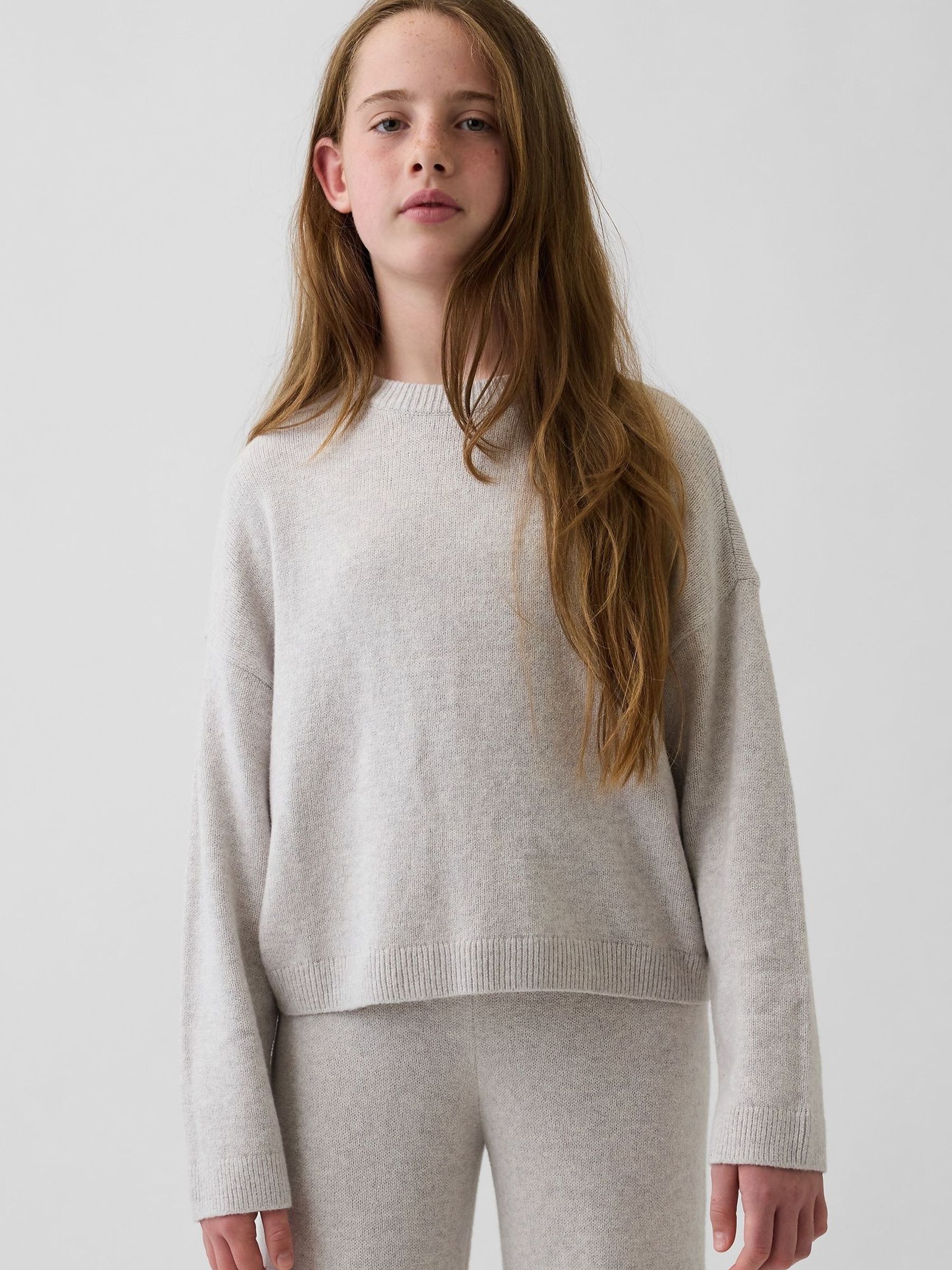 Oatmeal - Cashsoft Oversized Jumper