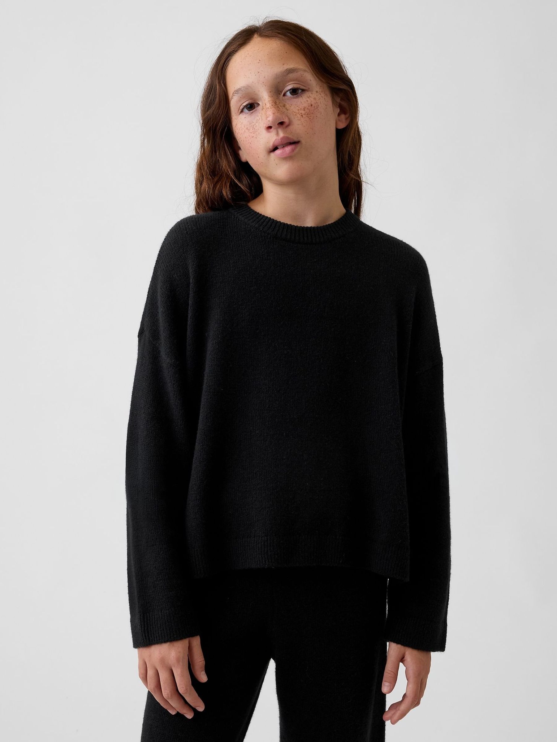 Black - Cashsoft Oversized Jumper