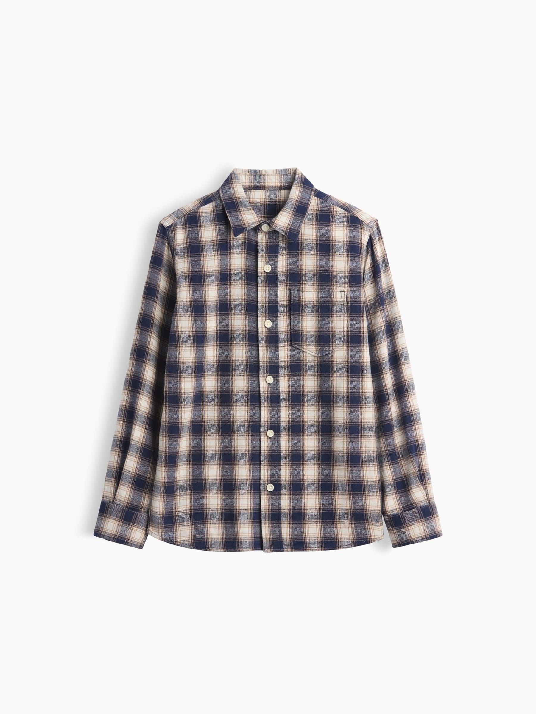 Blue Check - Flannel Shirt