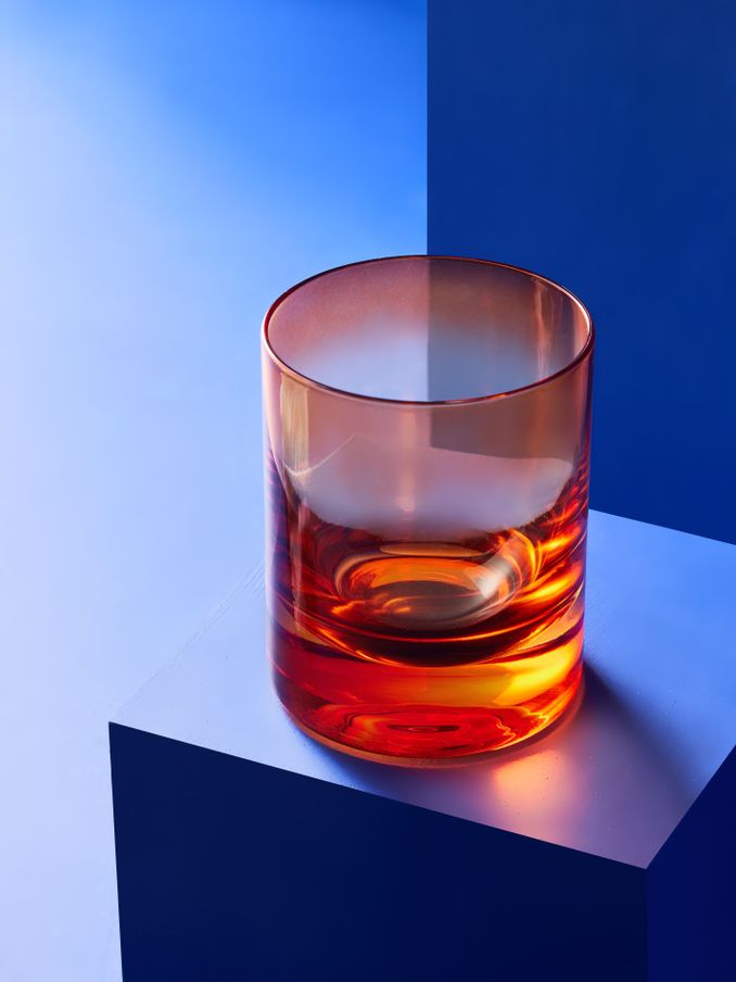 Juno Tumbler Glasses in Orange & Yellow (360879) | £20