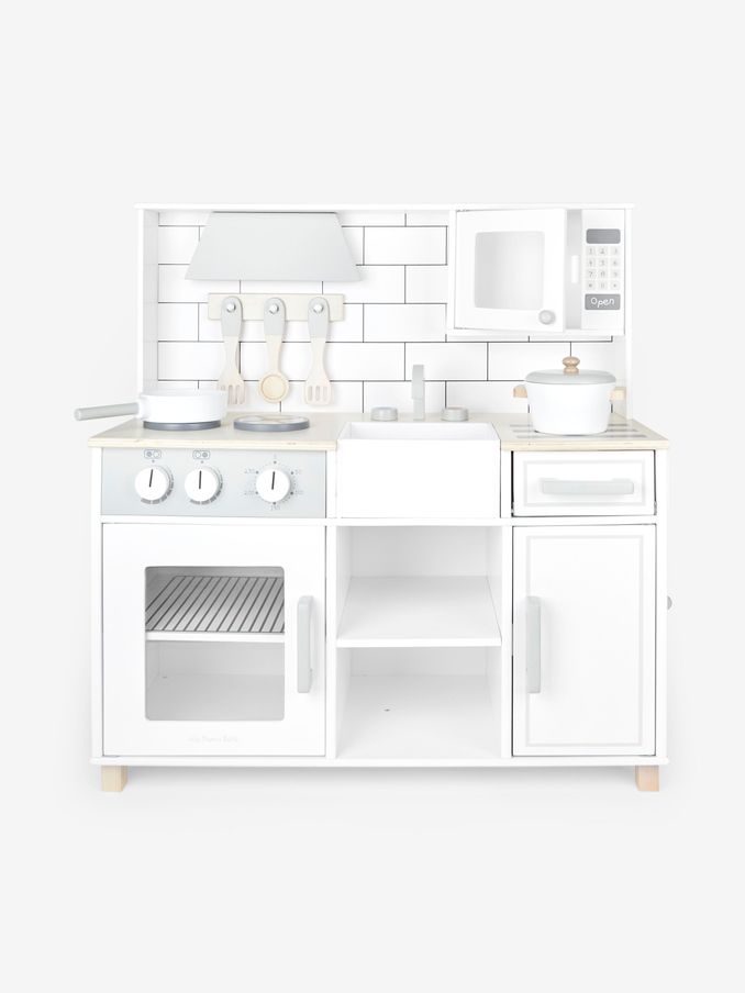 White Henley Wooden Play Kitchen (362766) | £160