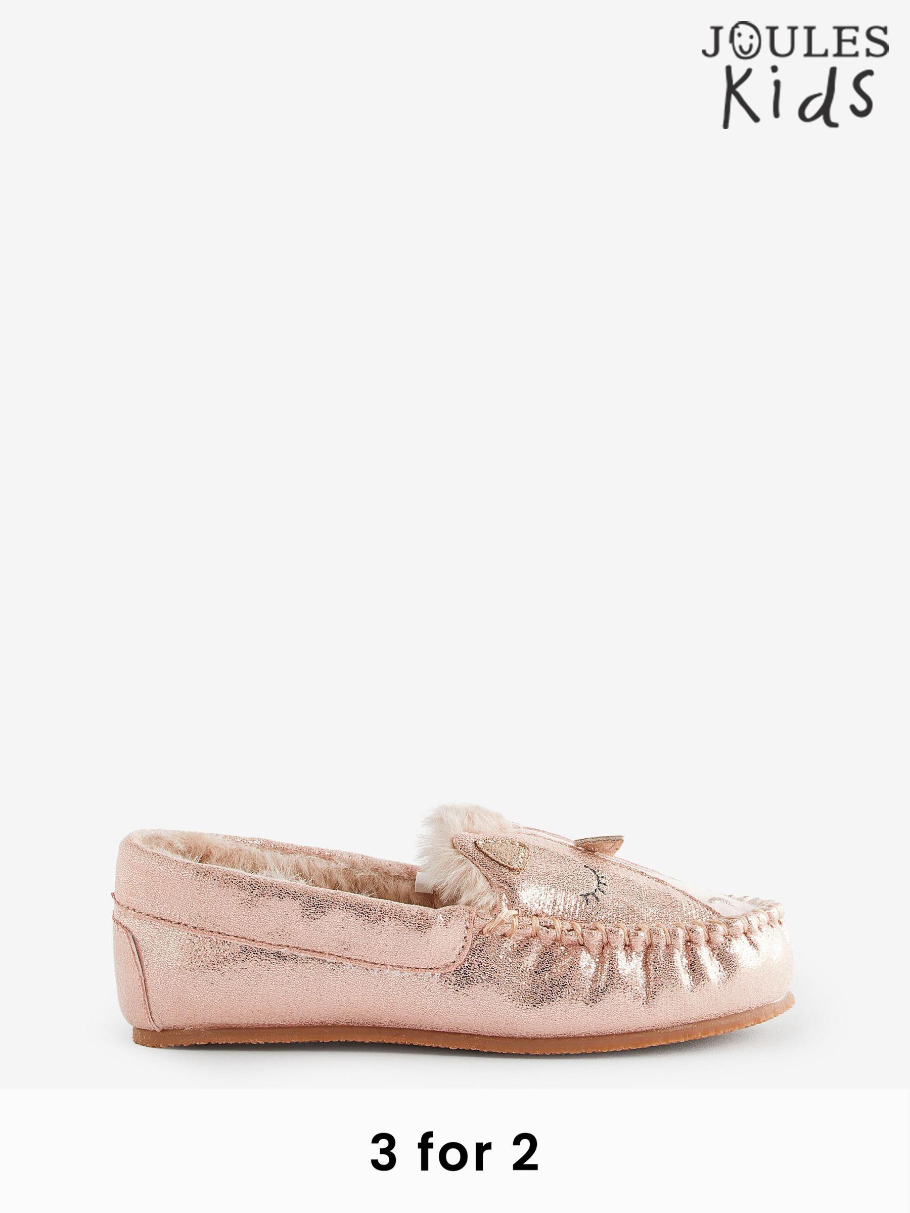 Girls' Quinn Pink Unicorn Slippers