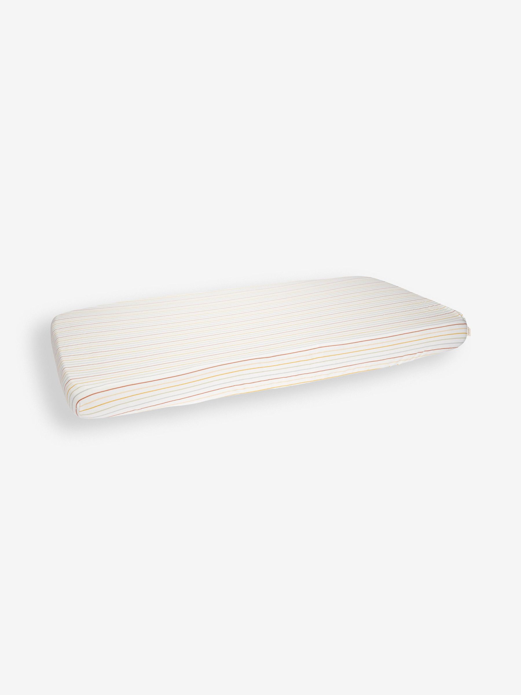 Little Dutch Fitted Cot Sheet Vintage Sunny Stripes