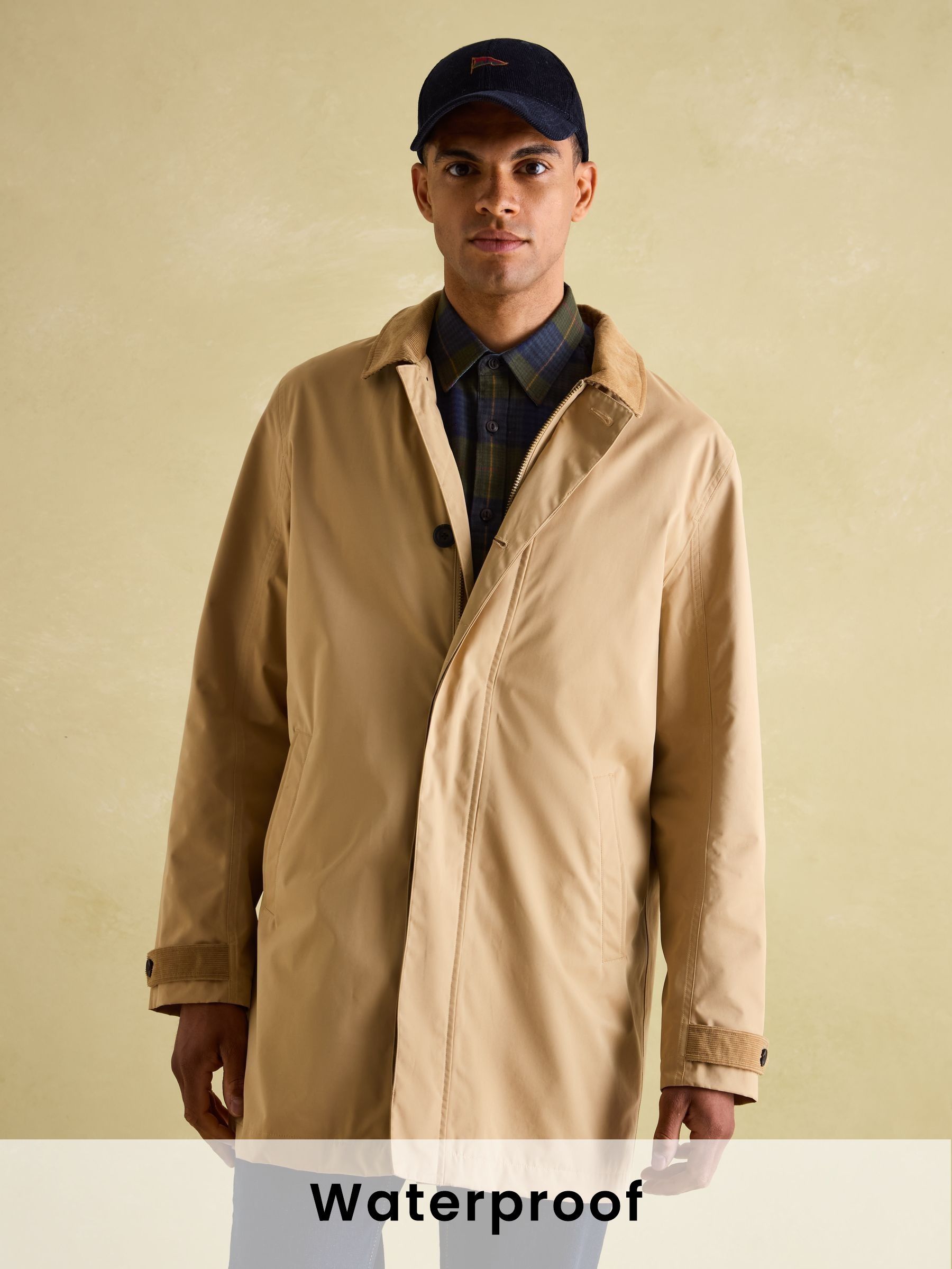 Sandford Tan Brown Waterproof Raincoat (373184) | £119