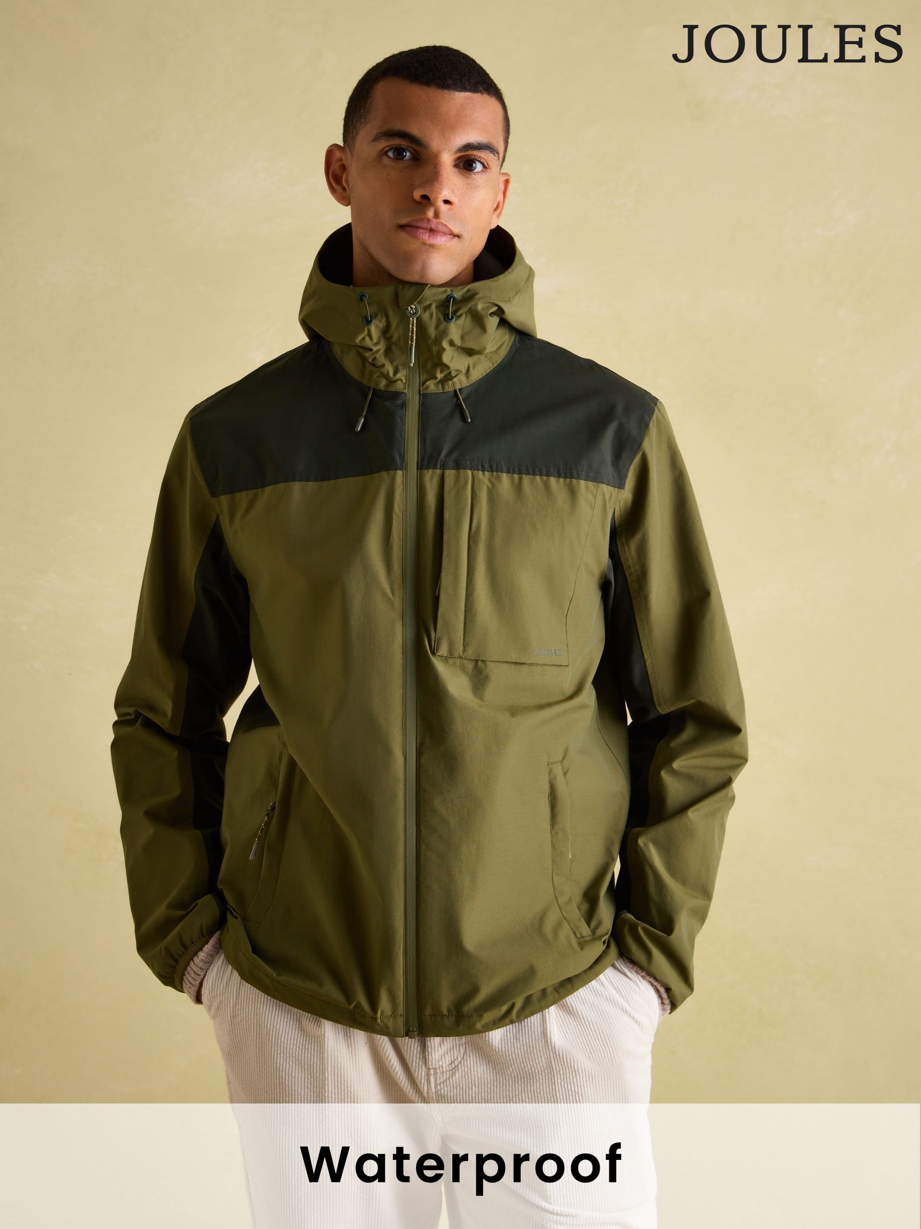Ayston Green Lightweight Waterproof Coat (373194) | £79