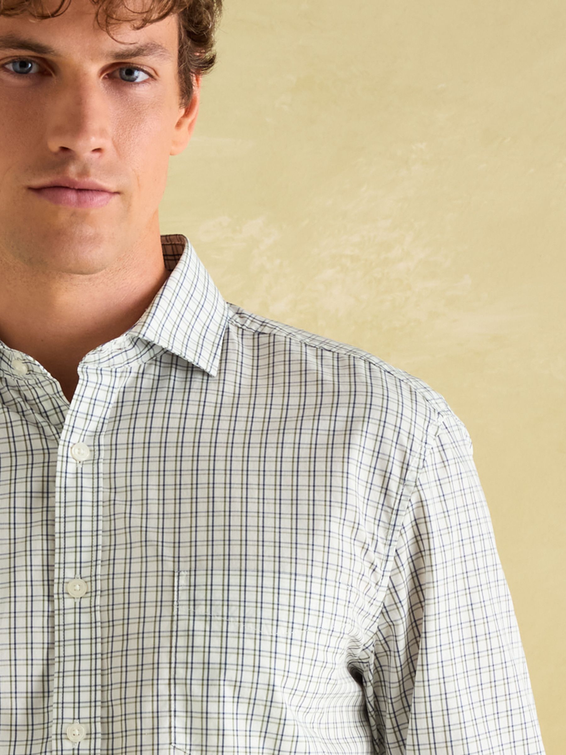 Green Check Cotton Shirt (376955) | £41