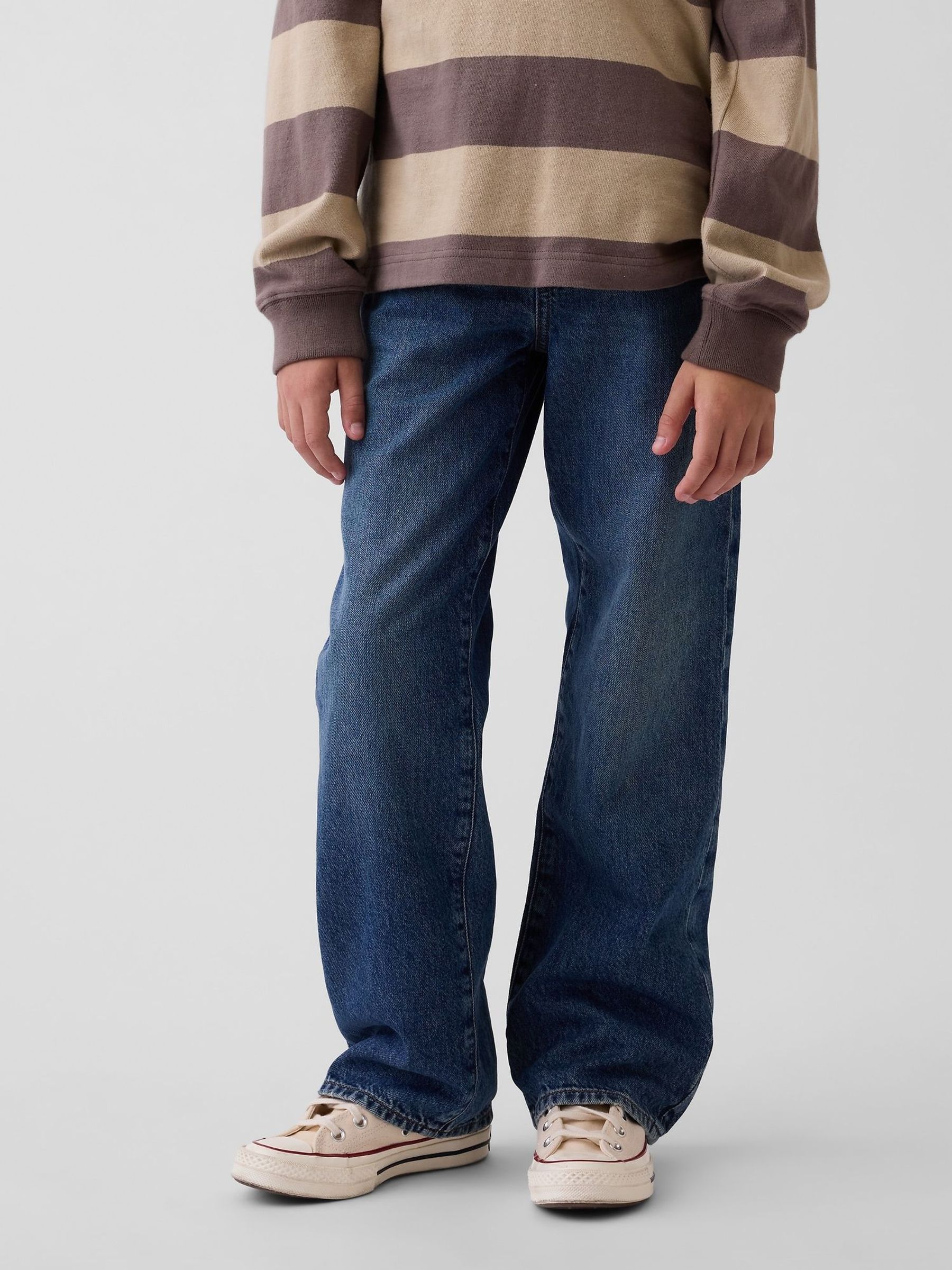 Dark Wash - 90's Loose Jeans