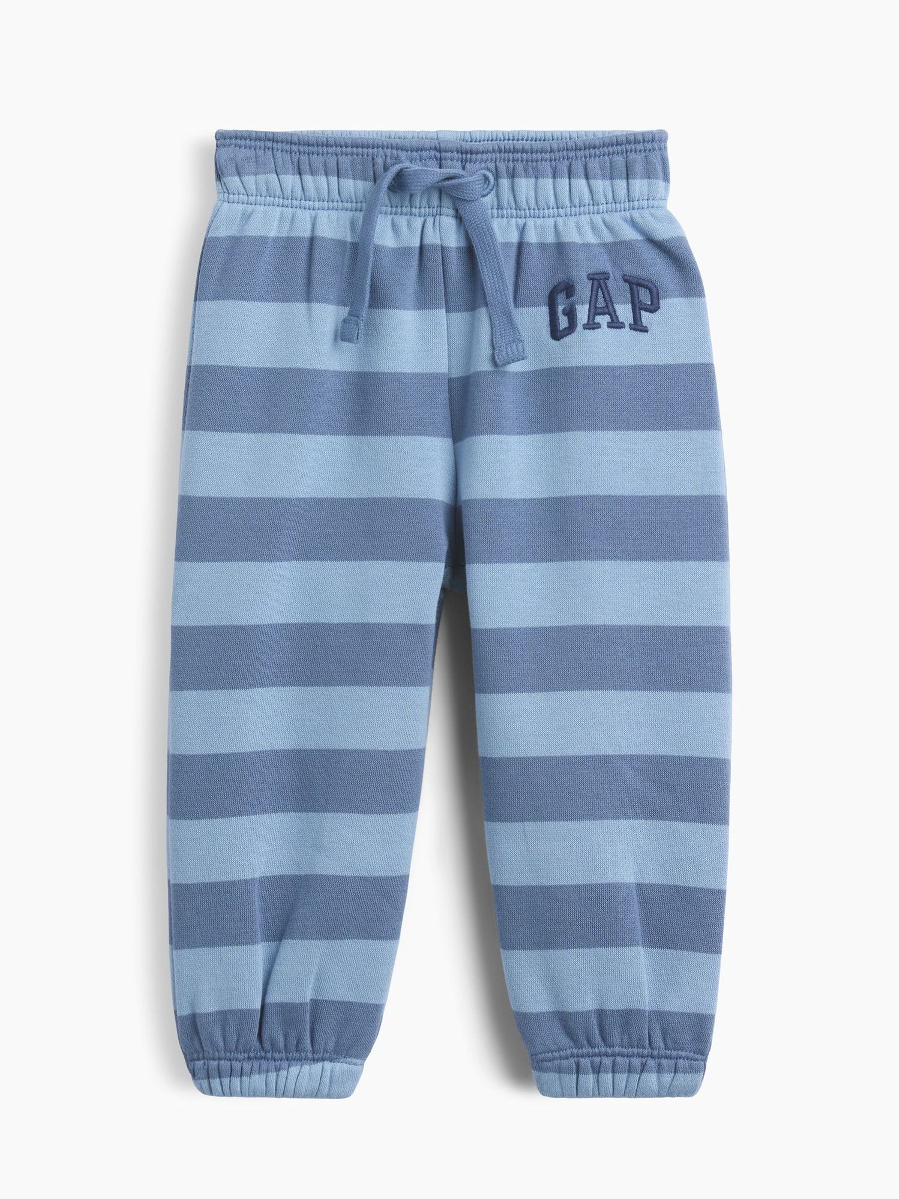 Blue Stripe - Baby Vintagesoft Logo Joggers
