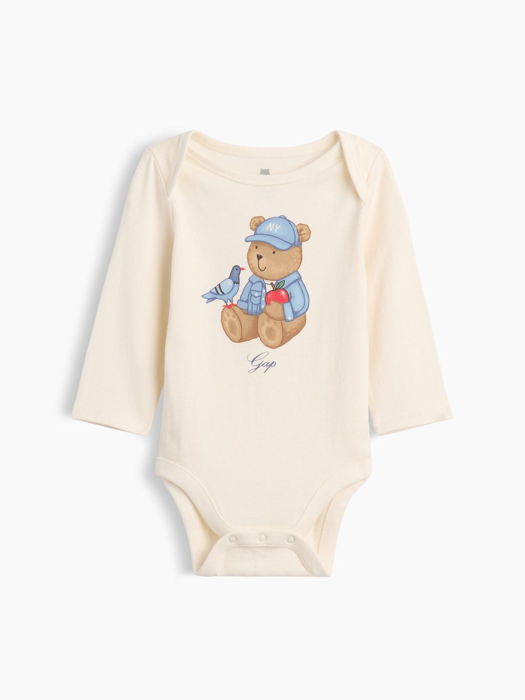 Brannan Bear NYC - Graphic Long Sleeve Bodysuit