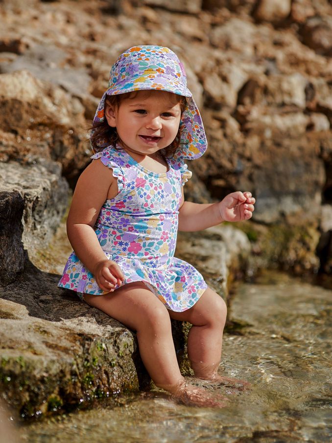 Pastel Swimsuit With Integral Nappy (384283) | £19
