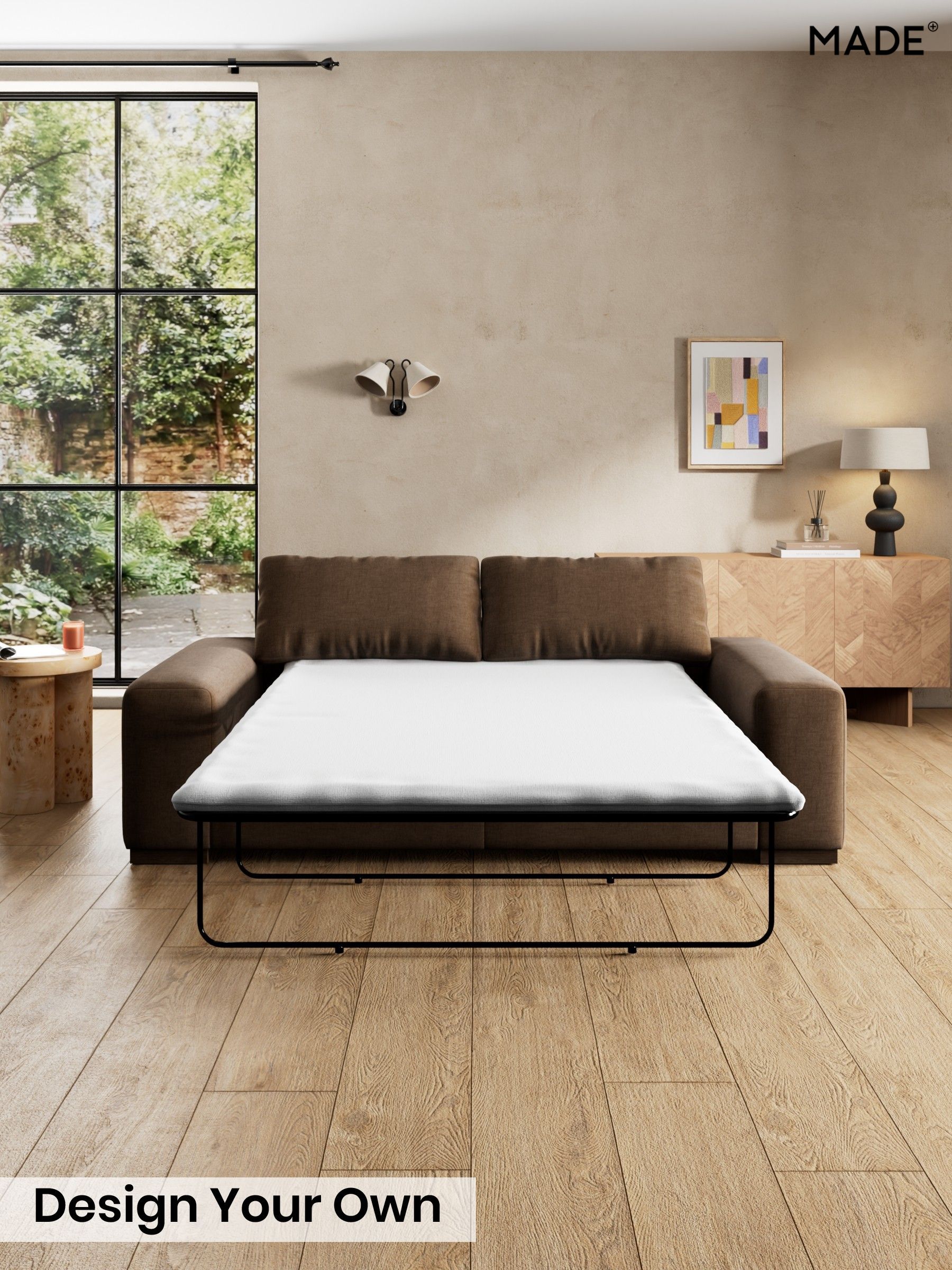 Etched Chenille/Cocoa Brown - Melbourne By Made