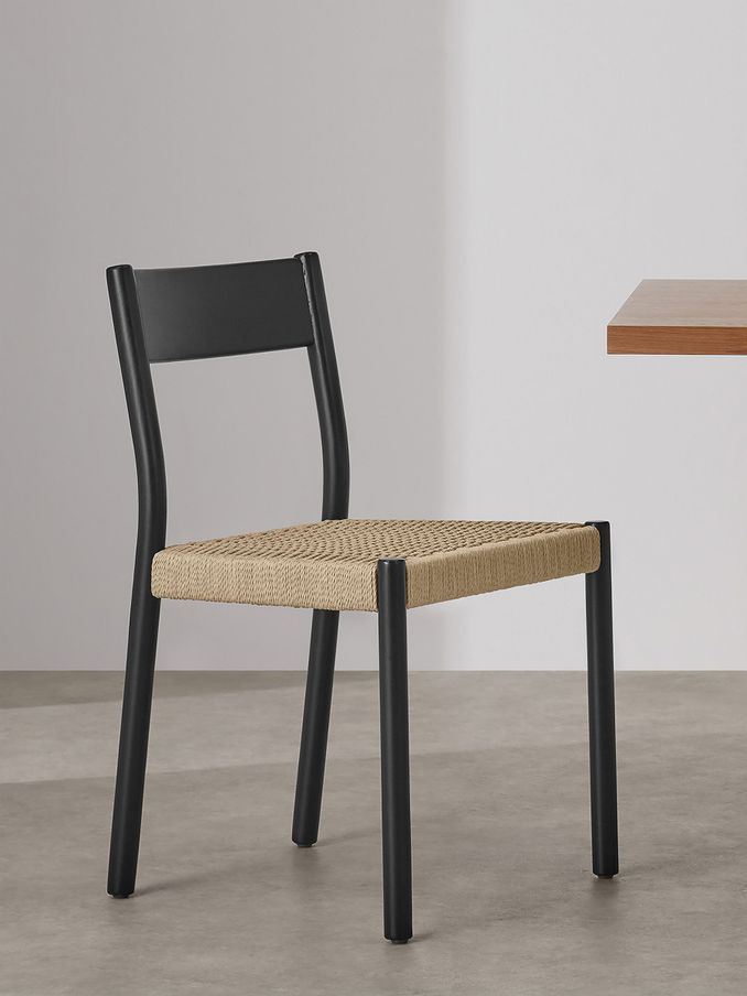 Set of 2 Rhye Dining Chair in Black (407184) | £349