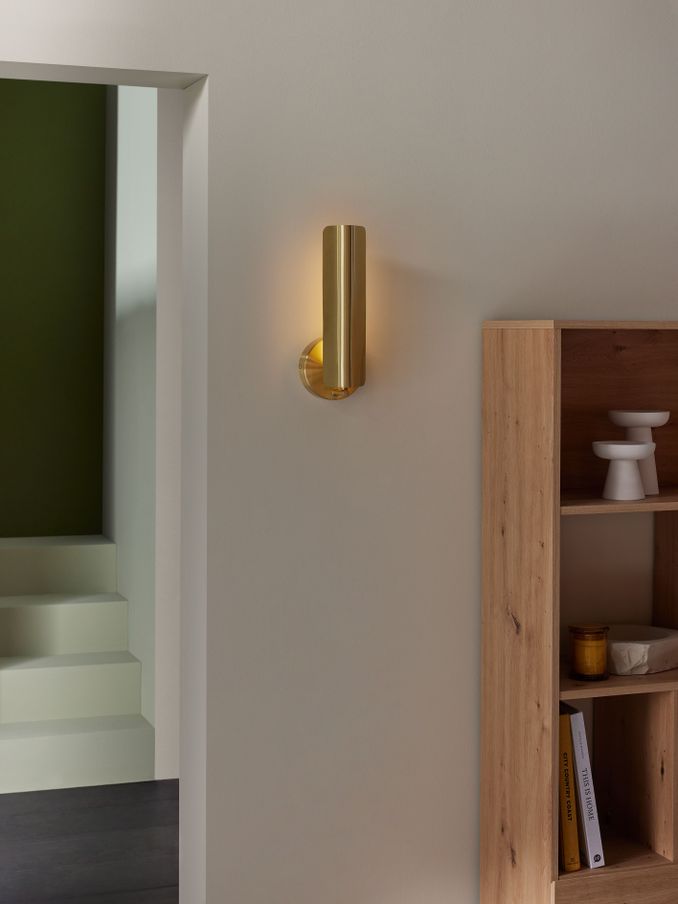 Ellis Wall Light in Brass (414477) | £79