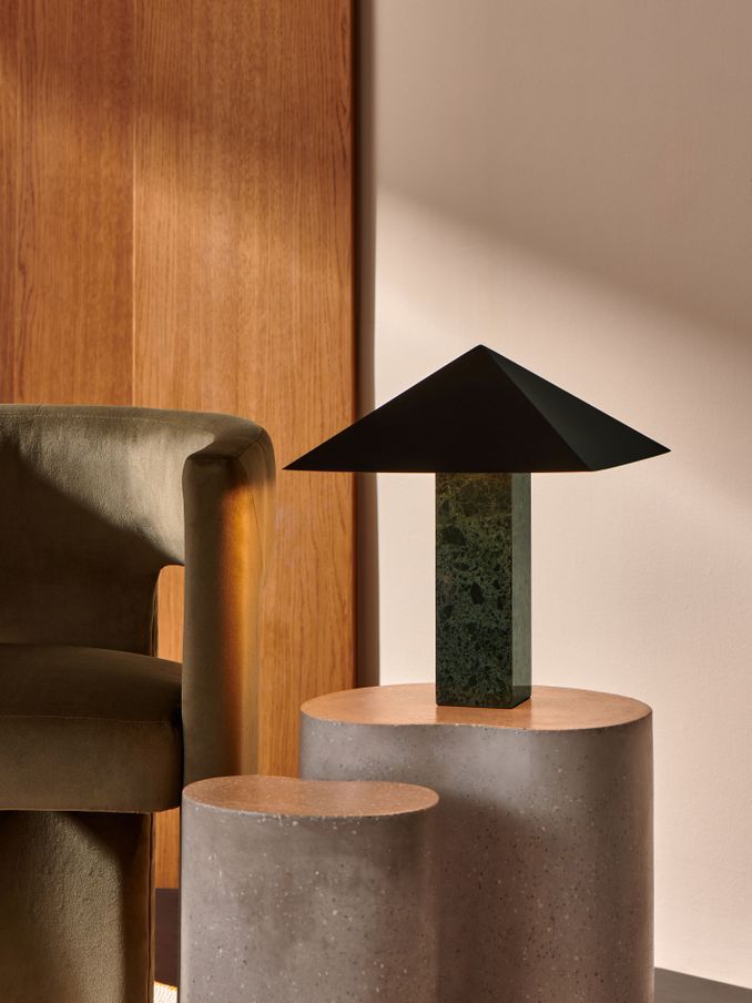 Tyler Table Lamp in Green (415478) | £109